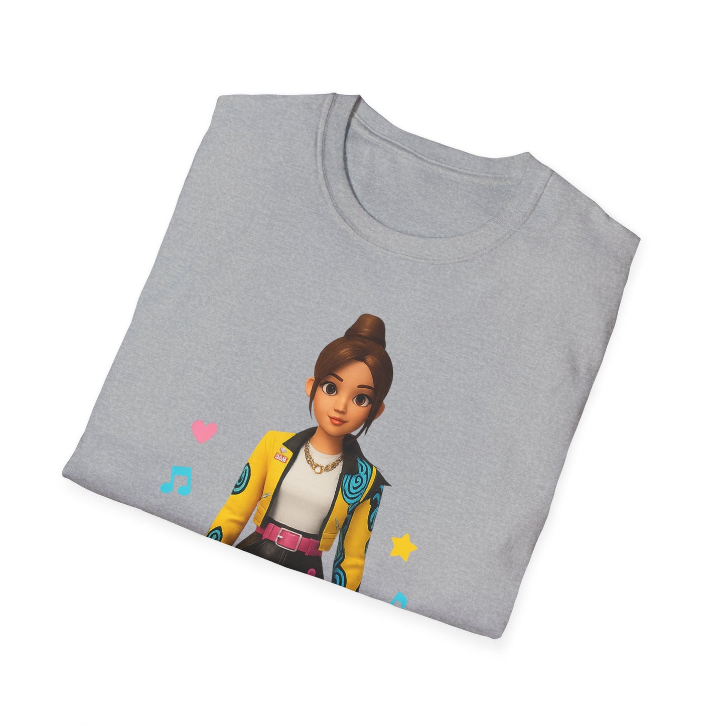 K-Pop Universe Unisex Softstyle T-Shirt, Trendy K-Pop Tee, Gift for Music Lovers, Casual Wear, Concert Outfit