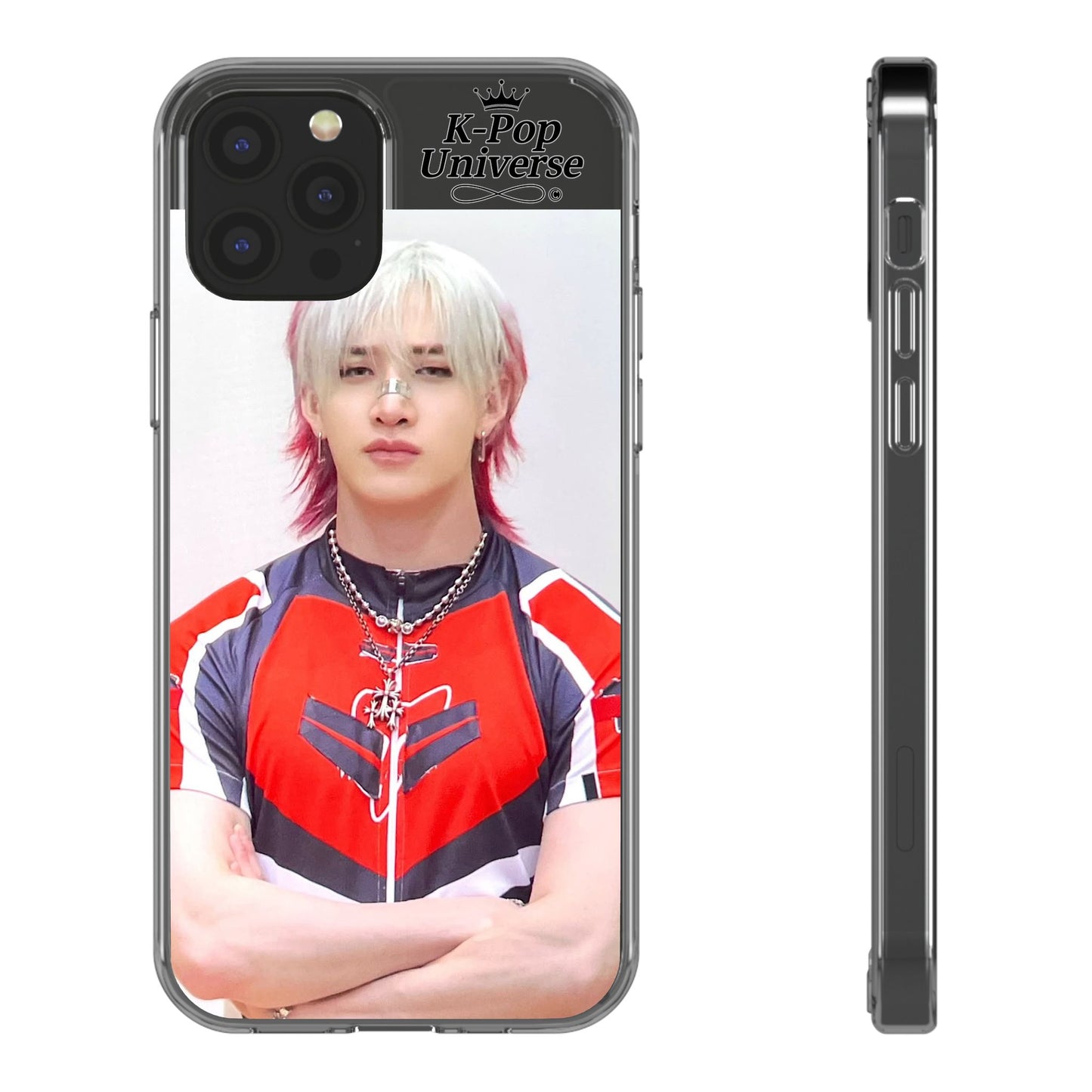 K-Pop Clear Phone Cases, Cute K-Pop Accessories, Unique Phone Covers, Aesthetic Phone Cases, Gifts for K-Pop Fans