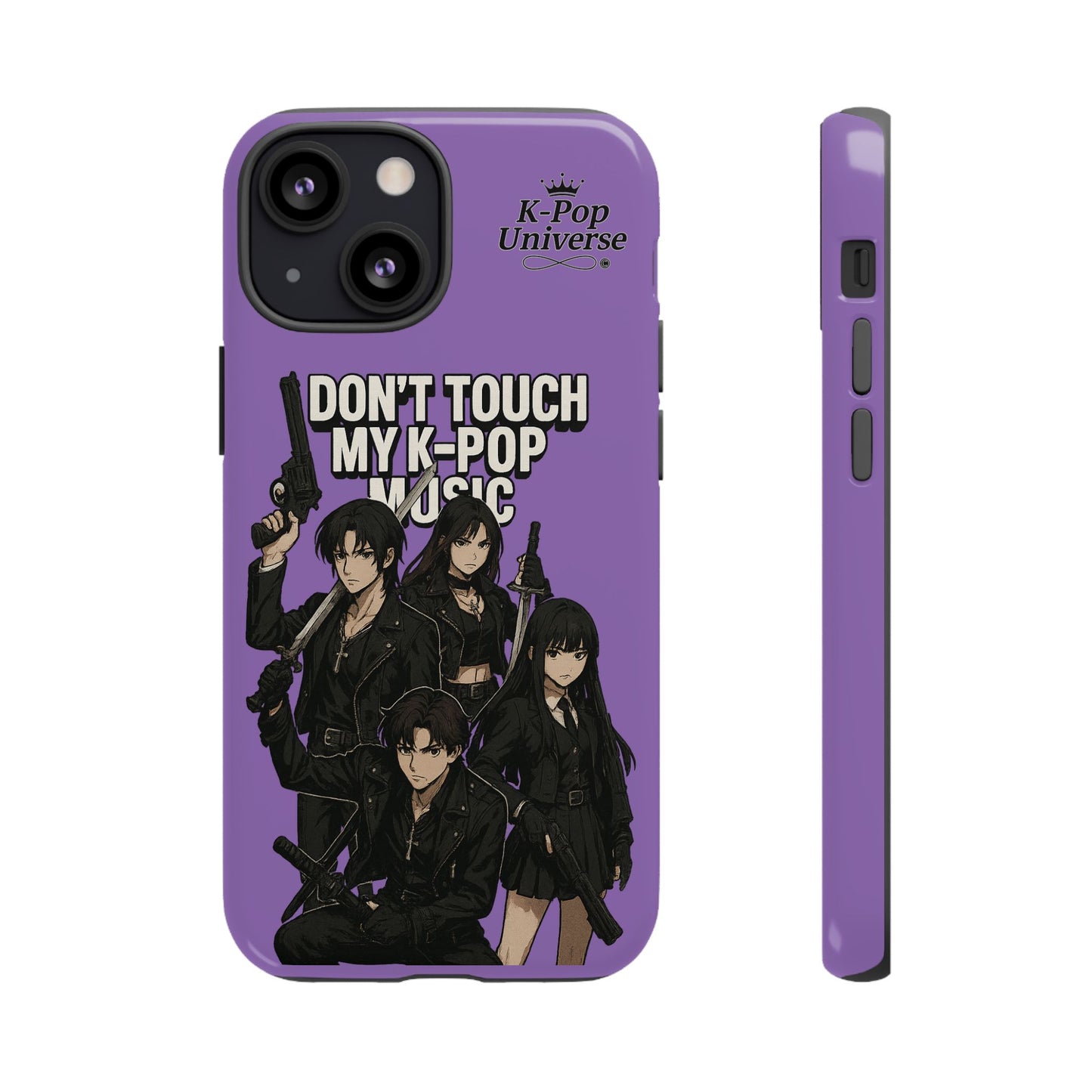 K-Pop Phone Case, Don't Touch My K-Pop Music Cover, Gift for Fans, Cute K-Pop Merchandise, Trending Phone Accessories