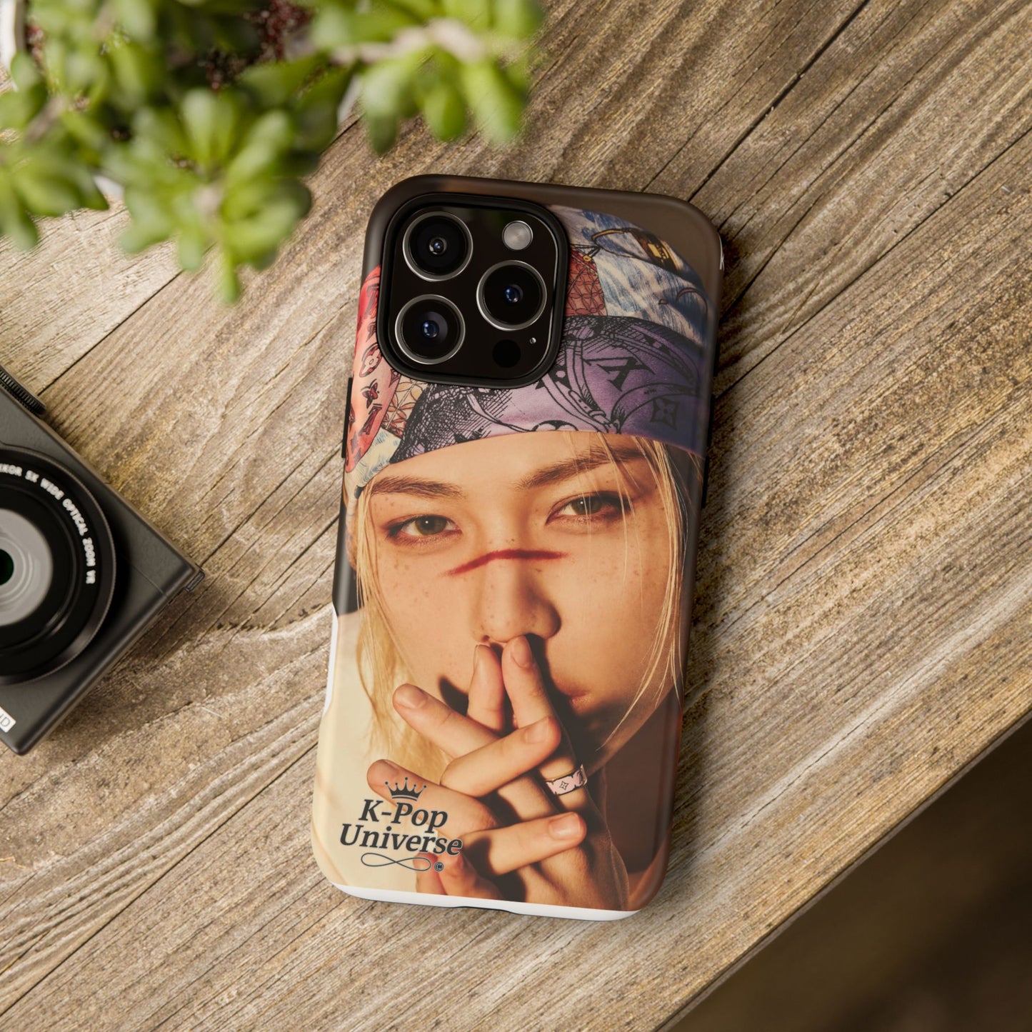 K-Pop Tough Phone Case, Stylish K-Pop Accessory, Trendy Gift for Fans, Birthday Present, Unique Phone Case Design