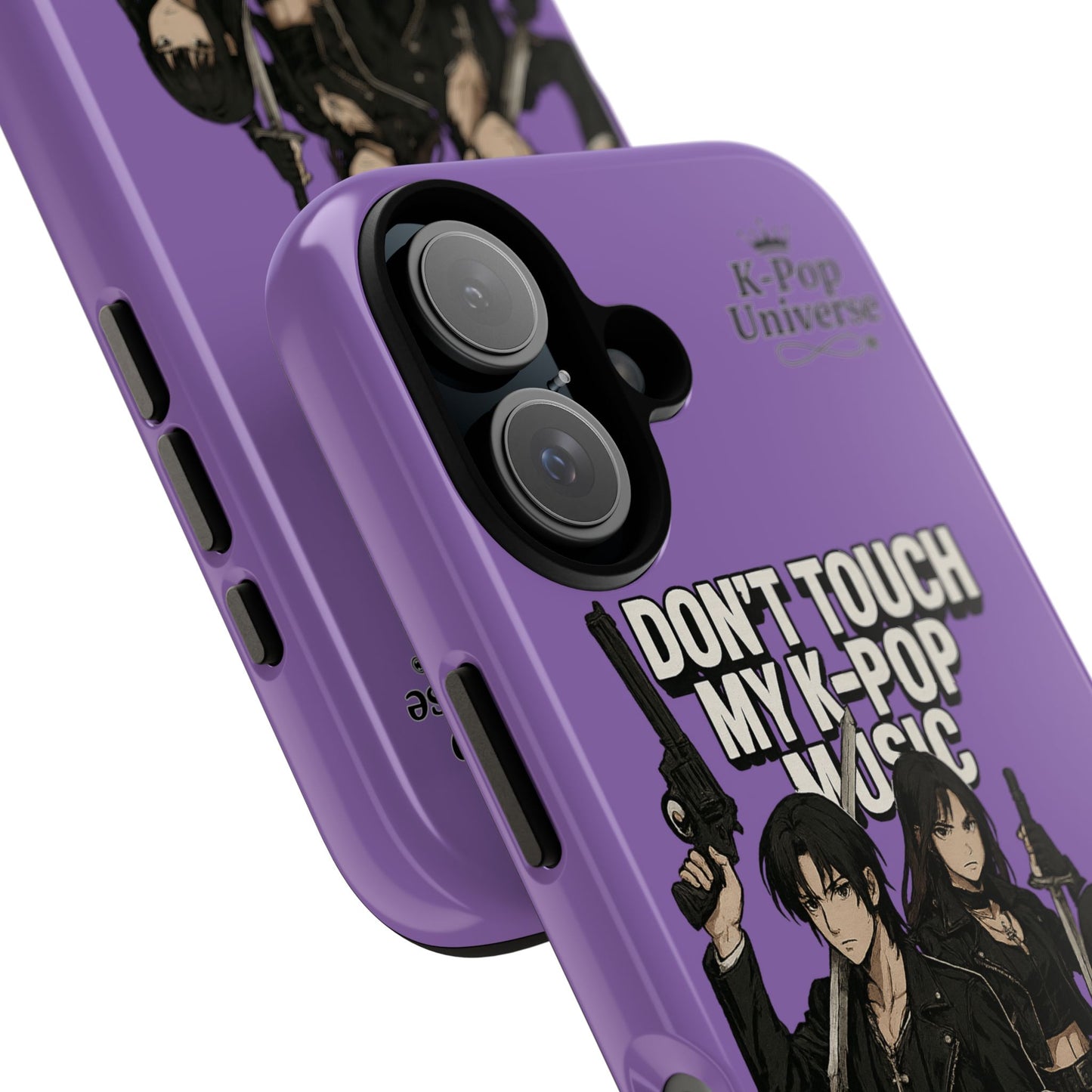 K-Pop Phone Case, Don't Touch My K-Pop Music Cover, Gift for Fans, Cute K-Pop Merchandise, Trending Phone Accessories
