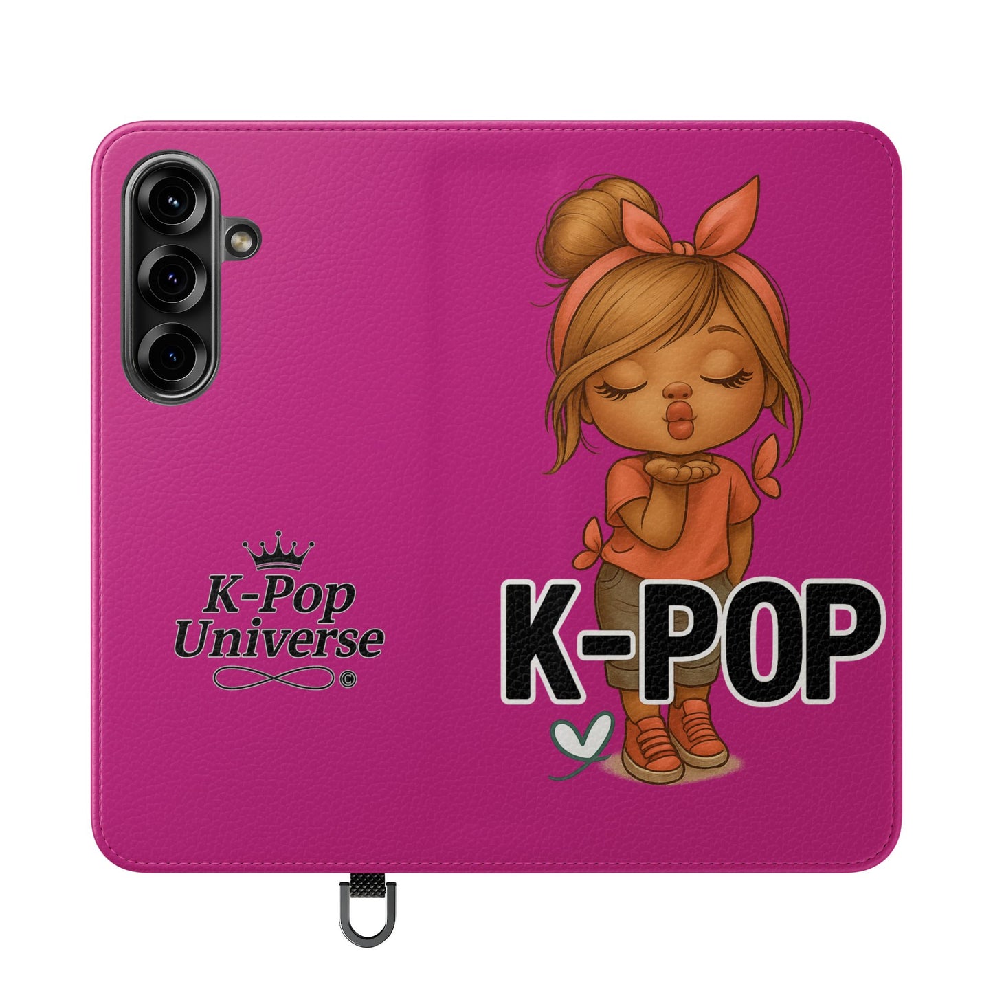 K-Pop Flip Case for Fans, Cute K-Pop Merchandise, Stylish Phone Cover, Ideal for Gifts, Birthday, Concerts, and Celebrations