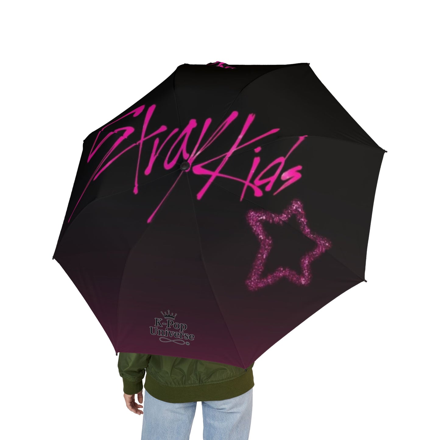 Semi-Automatic Foldable Umbrella, Stray kids, k-pop universe,#nelvkpop