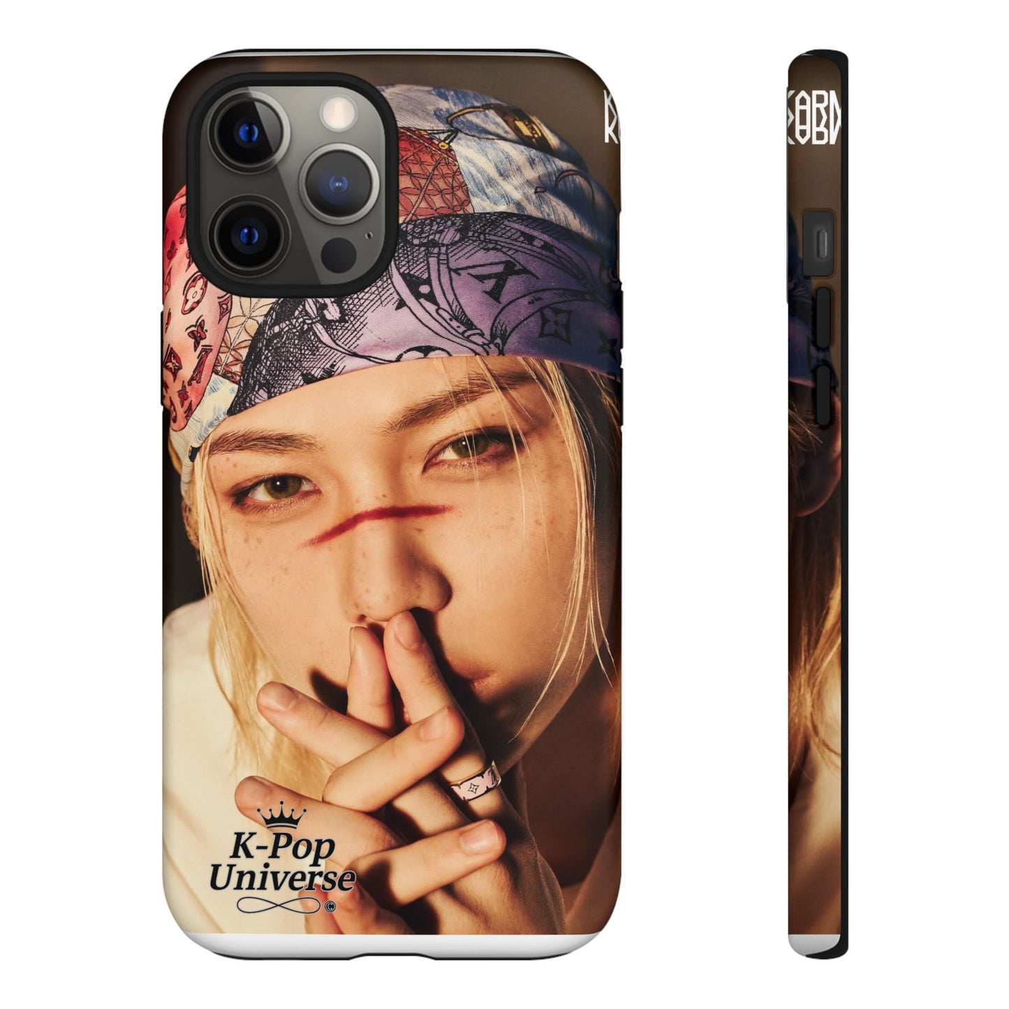 K-Pop Tough Phone Case, Stylish K-Pop Accessory, Trendy Gift for Fans, Birthday Present, Unique Phone Case Design