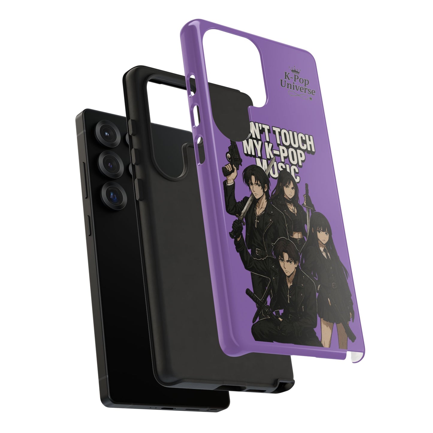 K-Pop Phone Case, Don't Touch My K-Pop Music Cover, Gift for Fans, Cute K-Pop Merchandise, Trending Phone Accessories