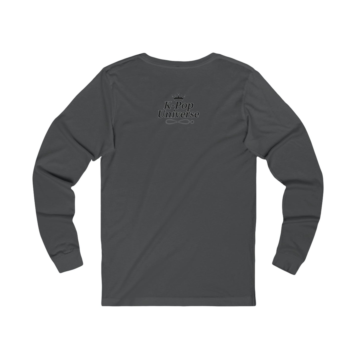 K-Pop Unisex Long Sleeve Tee, Trendy K-Pop Shirt, Perfect Gift for Fans, Music Tee for Concerts, Stylish Everyday Wear