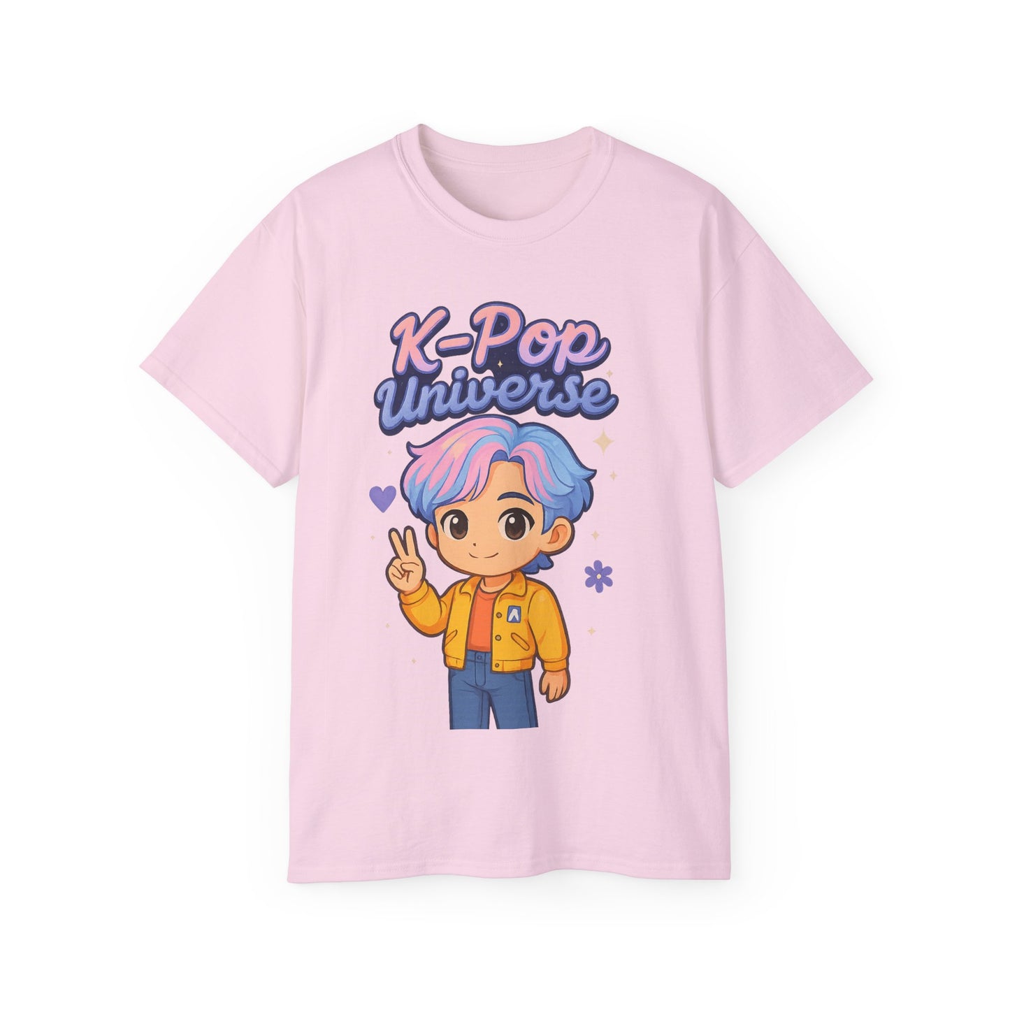 K-Pop Universe Tee, Unisex K-Pop T-Shirt, Cute K-Pop Merchandise, Trendy Graphic Tee, Gift for K-Pop Fans, Pop Culture Apparel