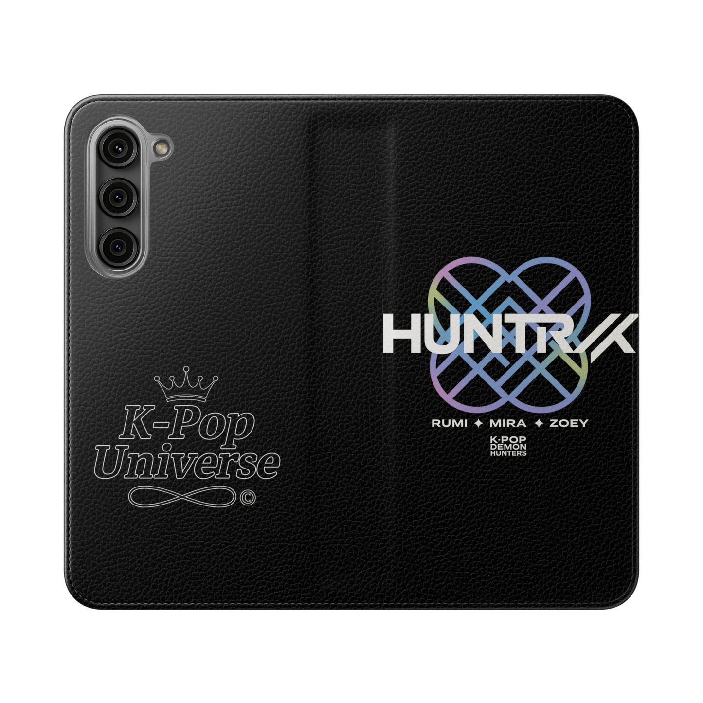 LIMITED EDITION❗K-Pop Universe Flip Cases - Stylish Phone Wallet, Perfect for Fans, Gift for Music Lovers, Trendy Accessory, Smartphones, Huntrax, K-POP demon hunters, k-pop universe