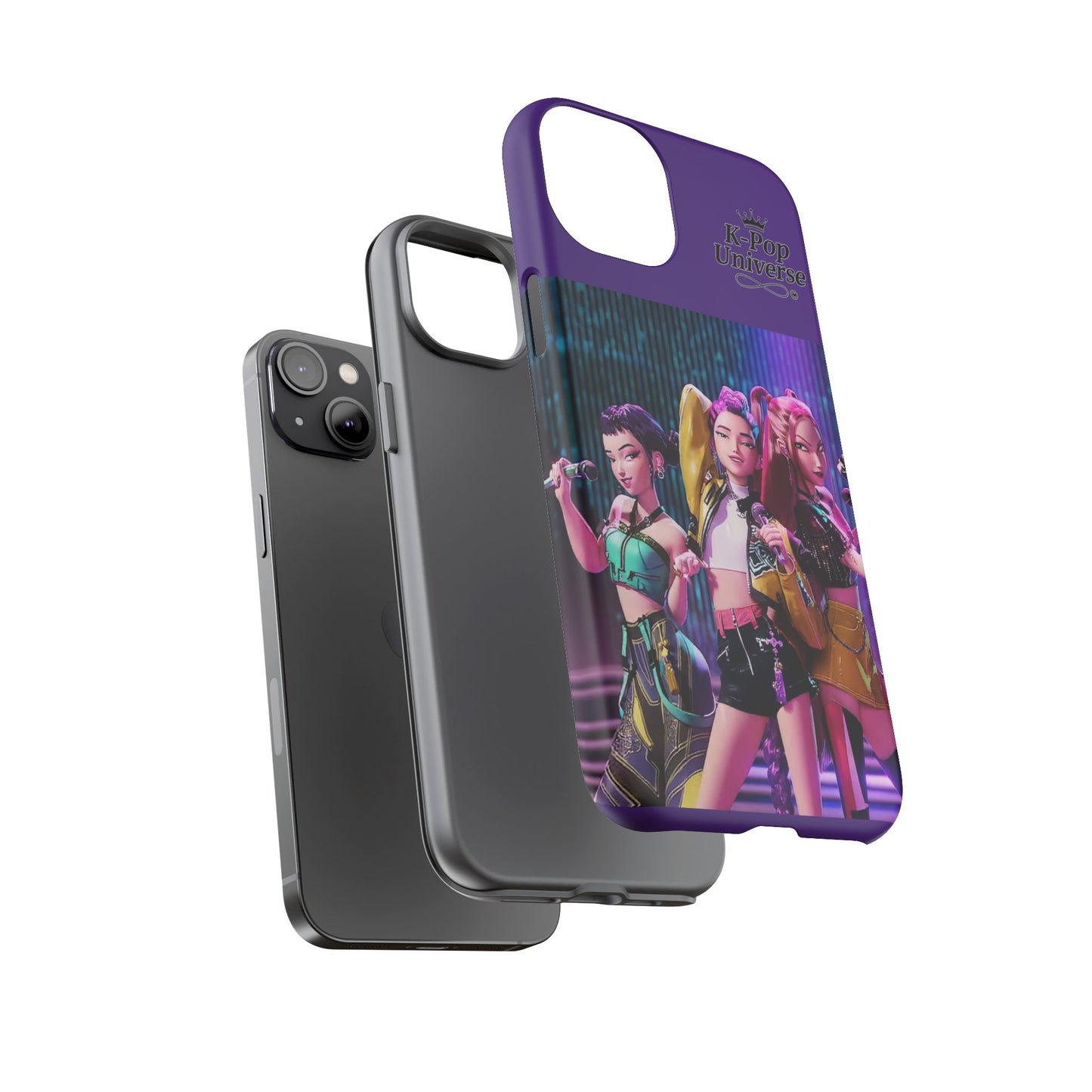 K-Pop Universe Phone Case, Stylish Tough Phone Cover, Colorful K-Pop Inspired Accessory, Trendy Gift for Fans, Durable Protection for Phones
