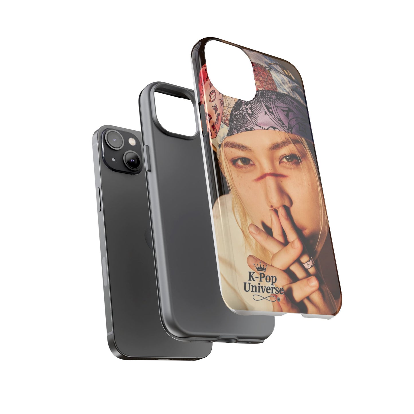 K-Pop Tough Phone Case, Stylish K-Pop Accessory, Trendy Gift for Fans, Birthday Present, Unique Phone Case Design