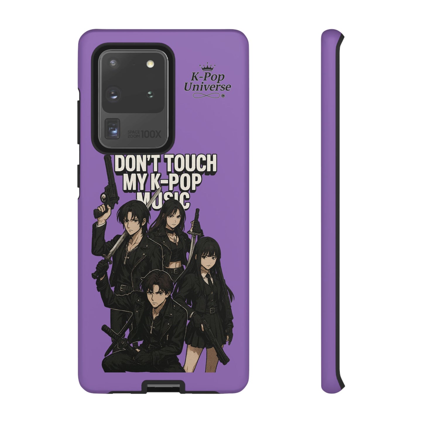 K-Pop Phone Case, Don't Touch My K-Pop Music Cover, Gift for Fans, Cute K-Pop Merchandise, Trending Phone Accessories