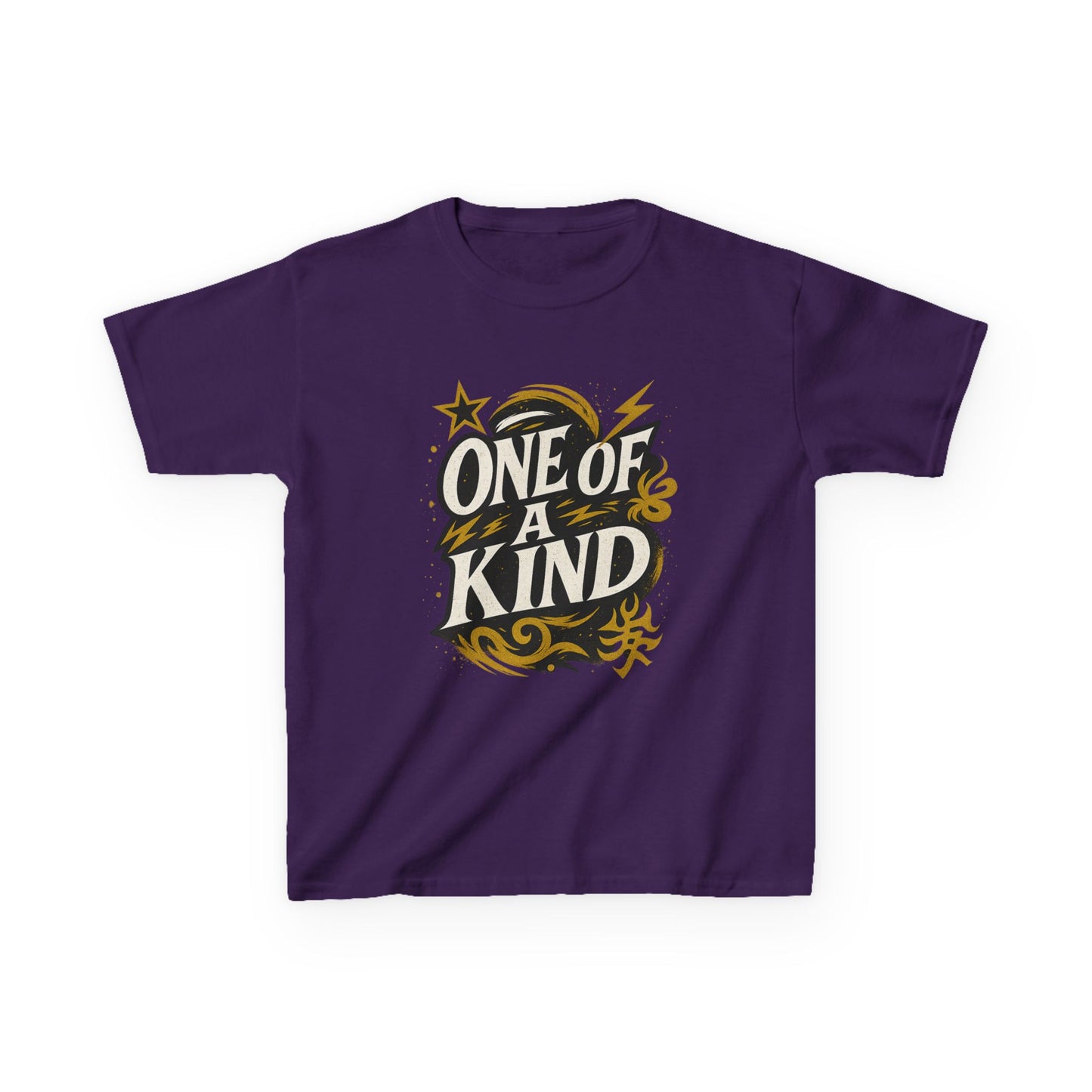 One of a Kind Kids Tee, Unique Kids T-Shirt, Custom Kids Heavy Cotton Tee, Gift for Kids, Fun Kids Apparel