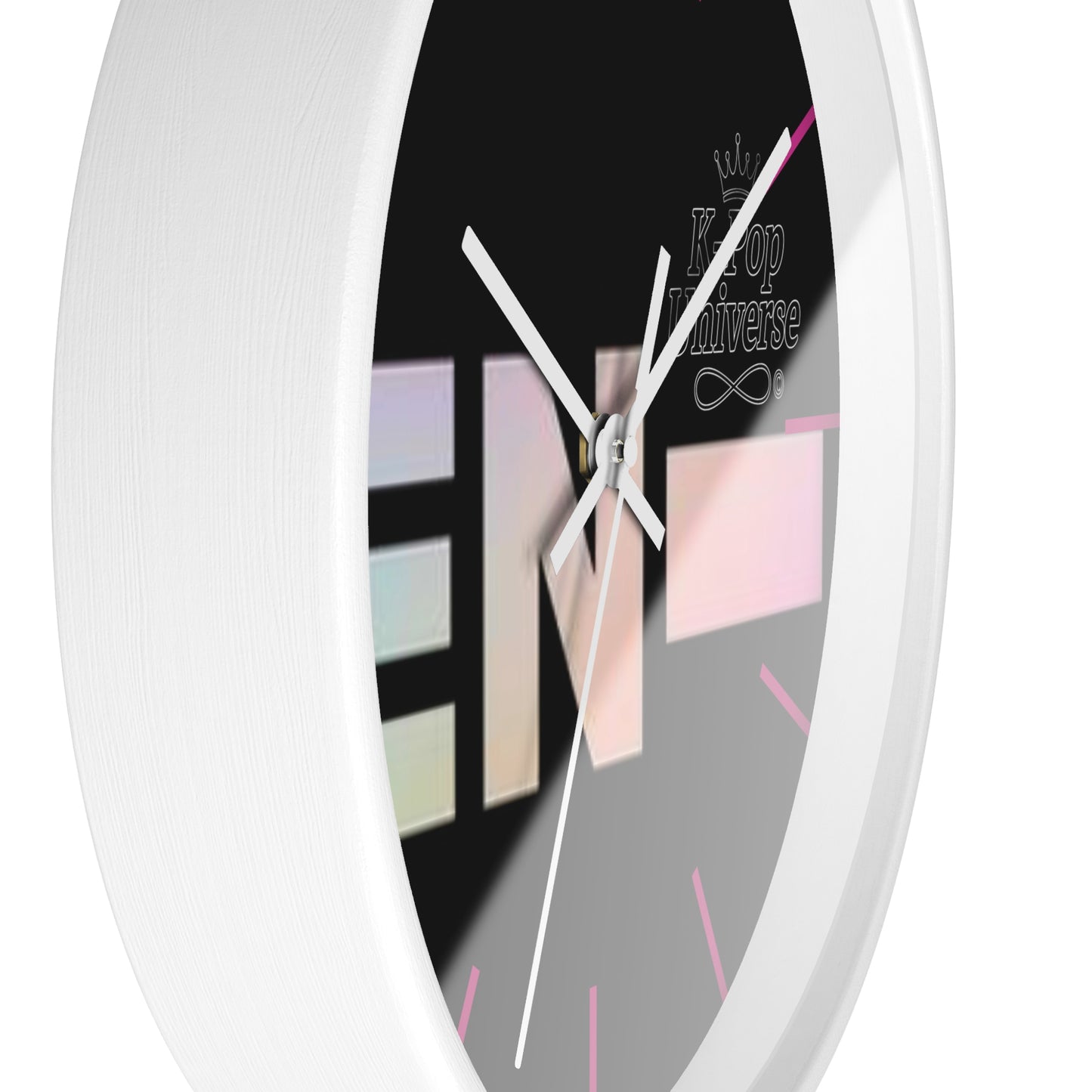 K-Pop Themed Wall Clock, Stylish Home Decor, J-Pop Universe Decoration, Unique Gift for Fans, Musician Inspired Wall Art