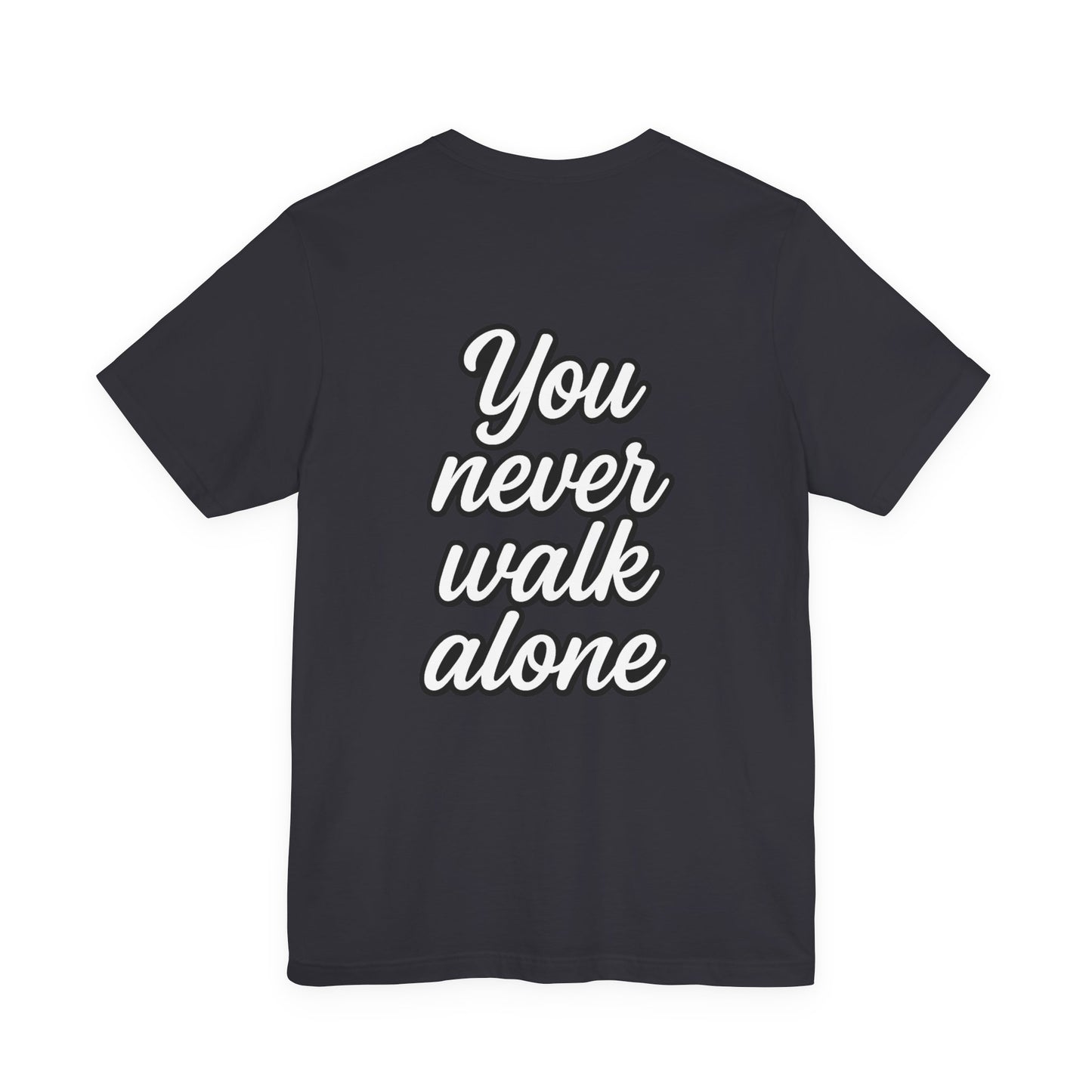 K-Pop Concert Inspired Unisex Tee, Music Lover Gift, Party Tee, You Never Walk Alone Shirt, Fan Merchandise, Festival Outift
