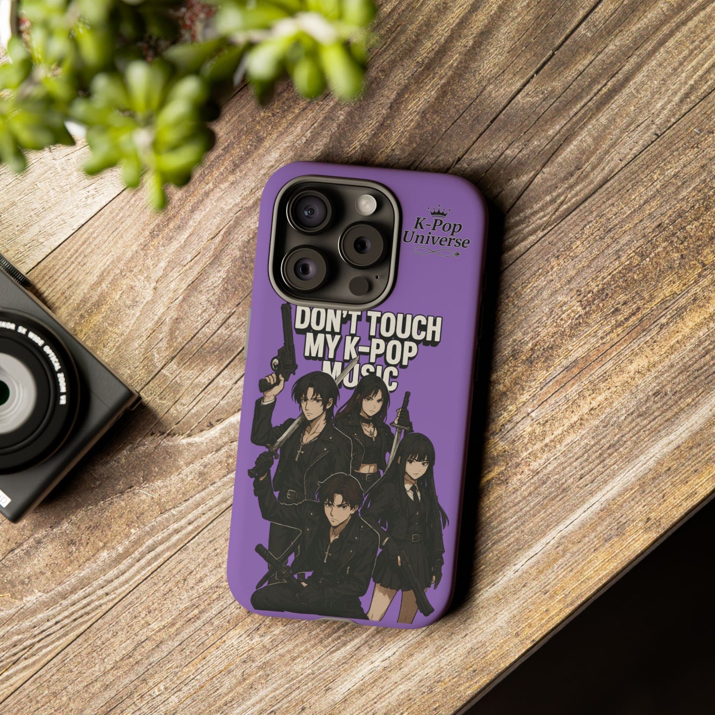 K-Pop Phone Case, Don't Touch My K-Pop Music Cover, Gift for Fans, Cute K-Pop Merchandise, Trending Phone Accessories