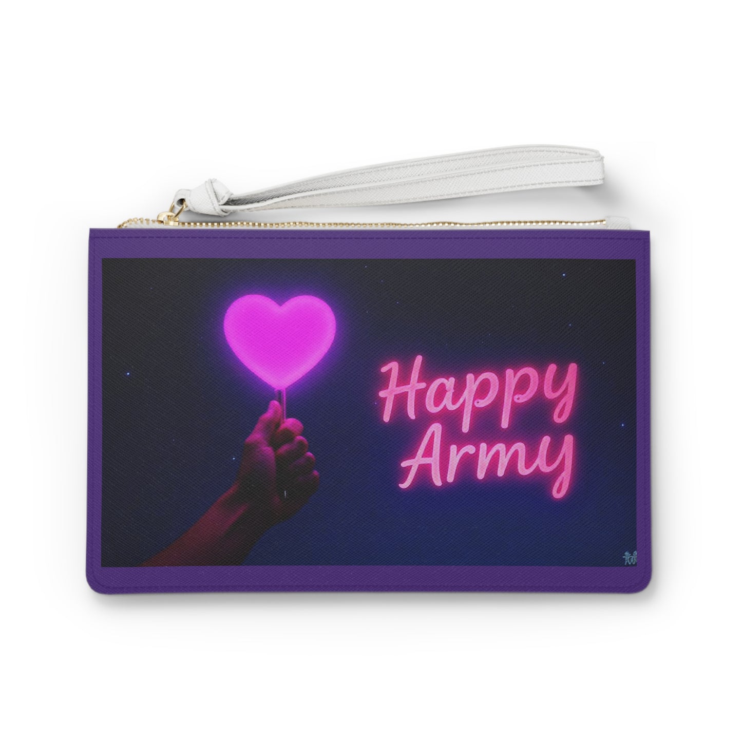 BTS Inspired Clutch Bag, Perfect Gift for Fans, Trendy Accessory for Concerts and Outings, Stylish Makeup Bag, Festival Clutch