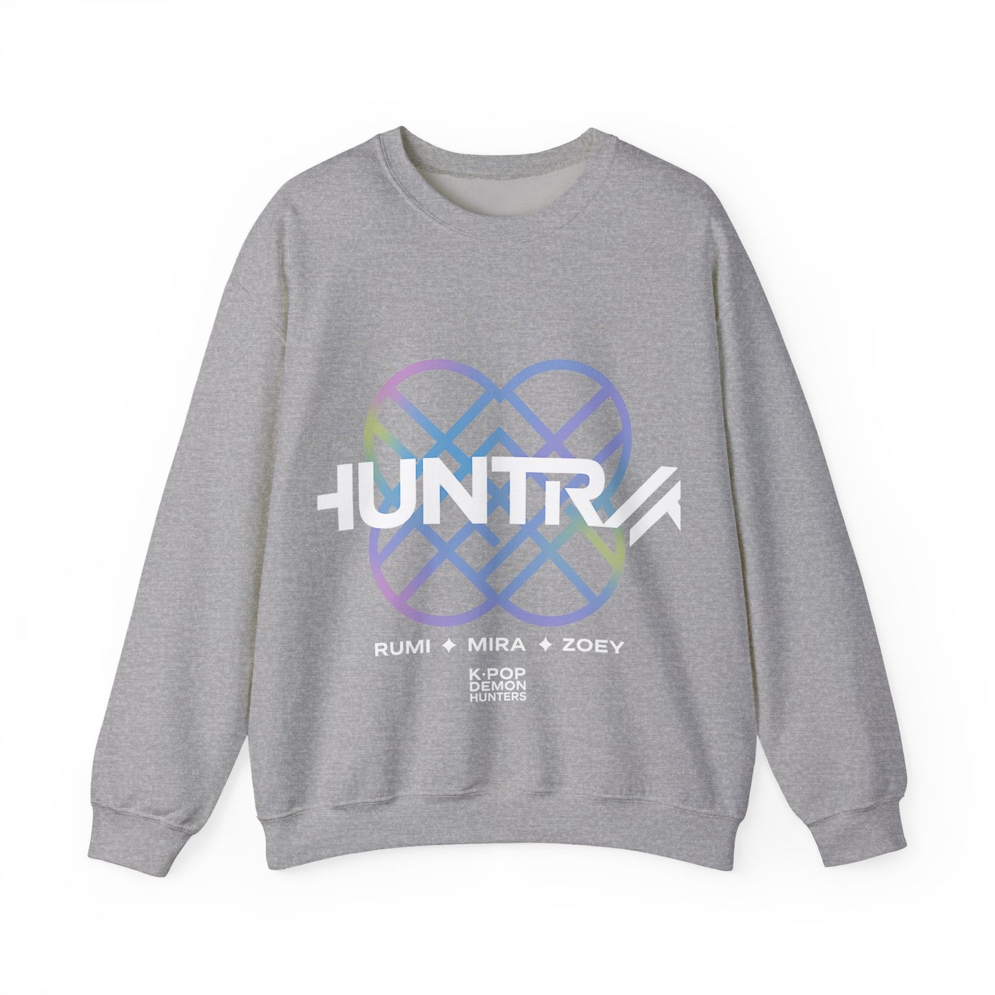 ‼️ Limited edition ‼️K-Pop Universe Crewneck Sweatshirt, Cozy Casual Wear, Music Lover Gifts, Unisex Apparel, Gift for Him/Her, Festival Outfit, K-pop demon hunters, Huntrax