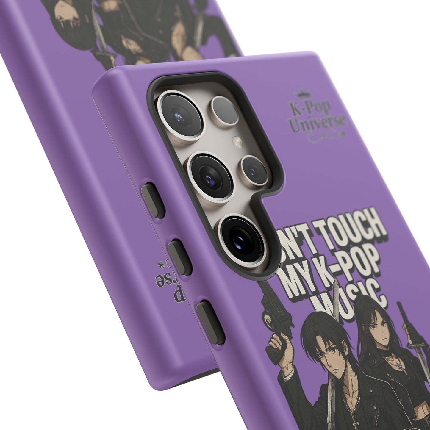 K-Pop Phone Case, Don't Touch My K-Pop Music Cover, Gift for Fans, Cute K-Pop Merchandise, Trending Phone Accessories