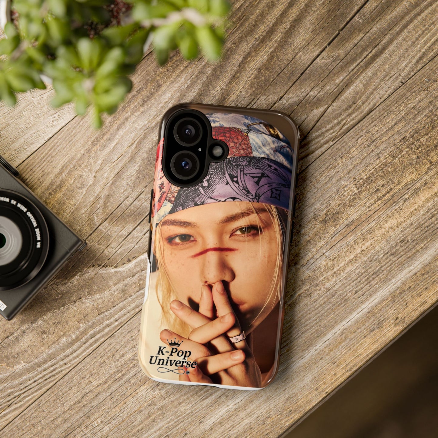 K-Pop Tough Phone Case, Stylish K-Pop Accessory, Trendy Gift for Fans, Birthday Present, Unique Phone Case Design