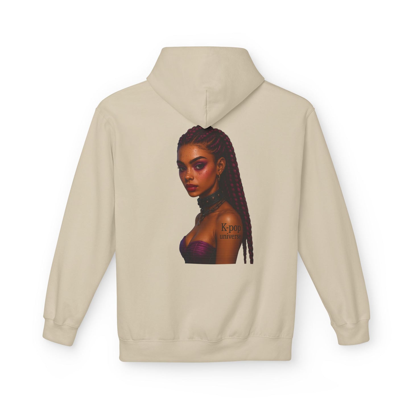 K-Pop Universe Stylish Unisex Fleece Hoodie | Cozy Concert Attire, Gift for Music Lovers, Casual Streetwear, Festival Outfit, Trendy Apparel