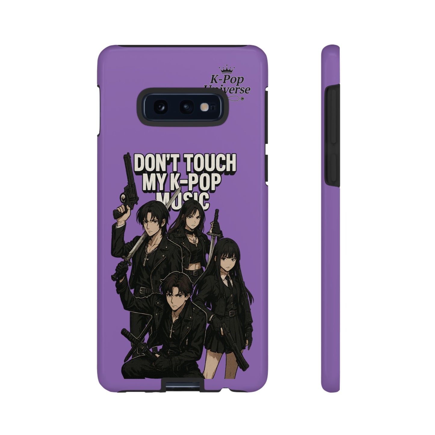 K-Pop Phone Case, Don't Touch My K-Pop Music Cover, Gift for Fans, Cute K-Pop Merchandise, Trending Phone Accessories