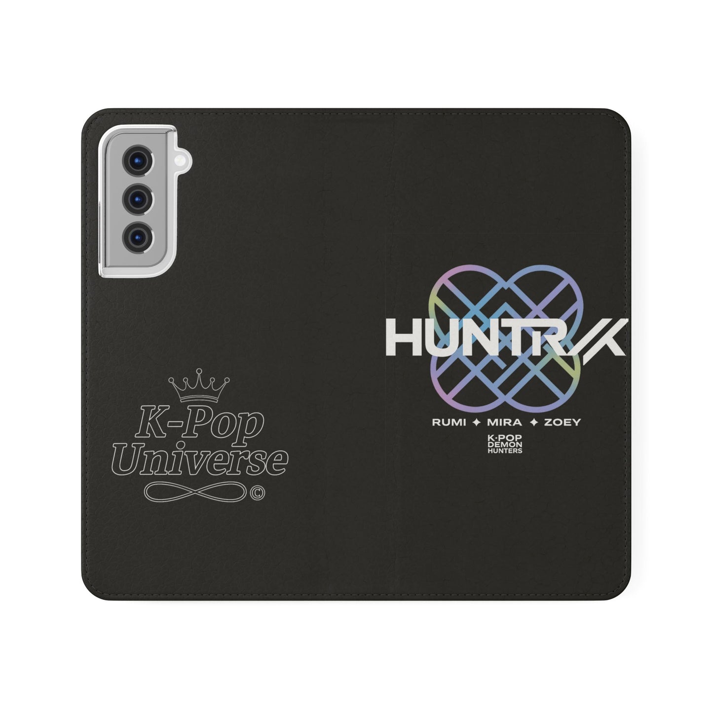 LIMITED EDITION❗K-Pop Universe Flip Cases - Stylish Phone Wallet, Perfect for Fans, Gift for Music Lovers, Trendy Accessory, Smartphones, Huntrax, K-POP demon hunters, k-pop universe