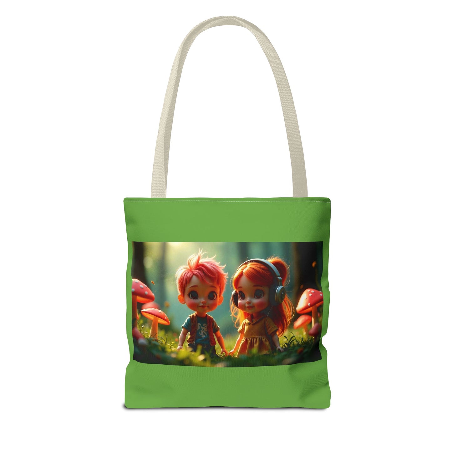 K-Pop Universe Tote Bag - Eco-Friendly Shopping, Cute Character Design, Gift for Fans, Stylish Accessory, Everyday Use