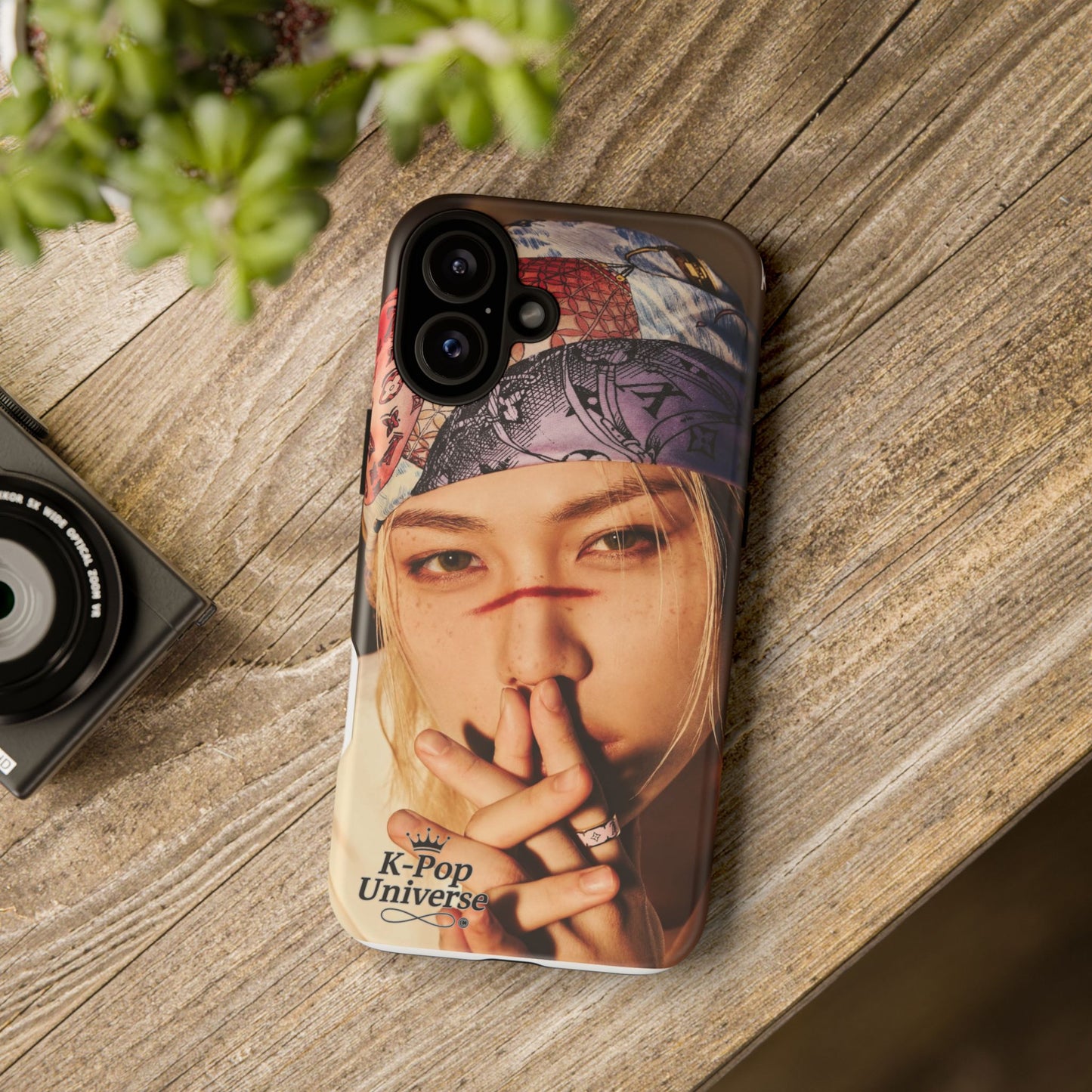 K-Pop Tough Phone Case, Stylish K-Pop Accessory, Trendy Gift for Fans, Birthday Present, Unique Phone Case Design