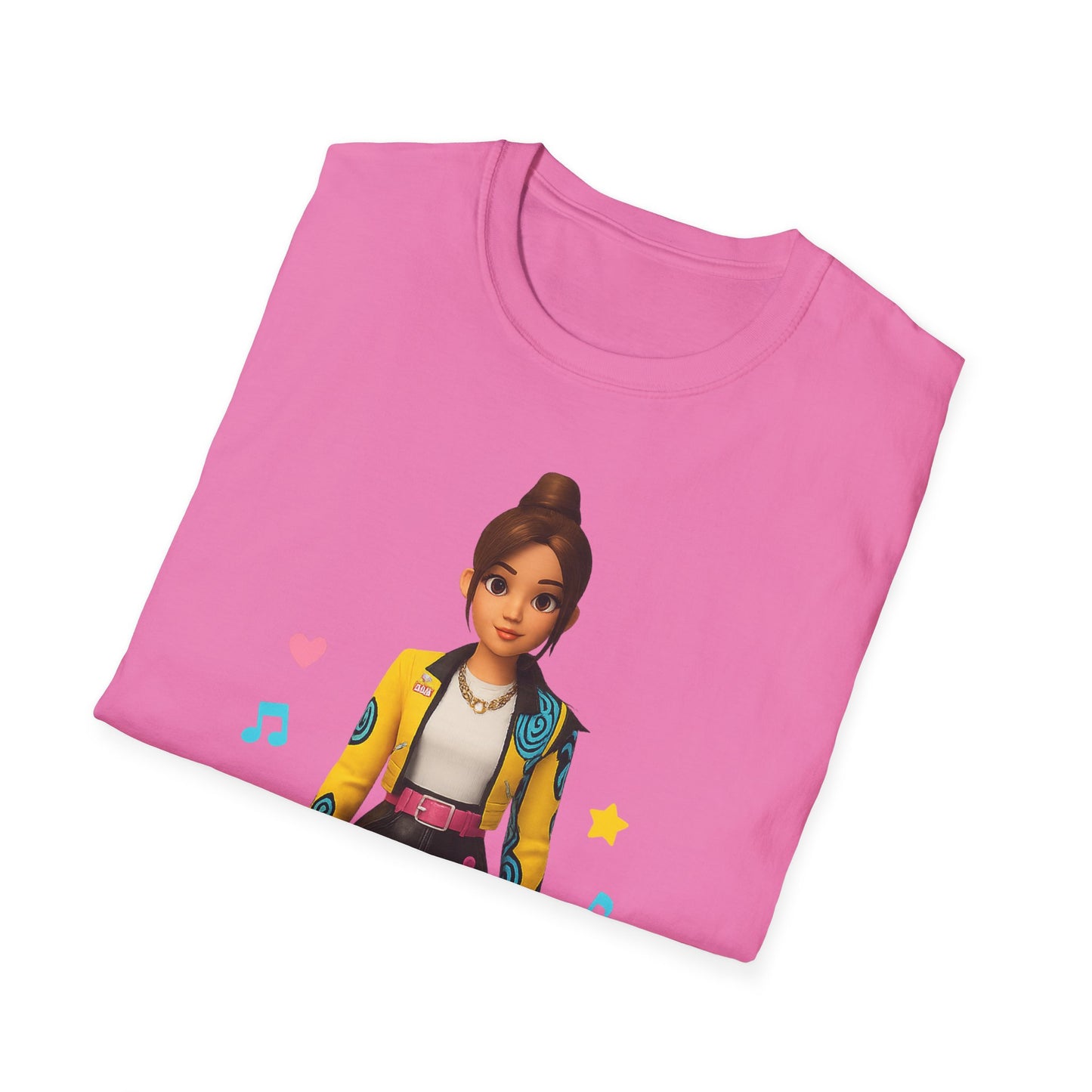 K-Pop Universe Unisex Softstyle T-Shirt, Trendy K-Pop Tee, Gift for Music Lovers, Casual Wear, Concert Outfit