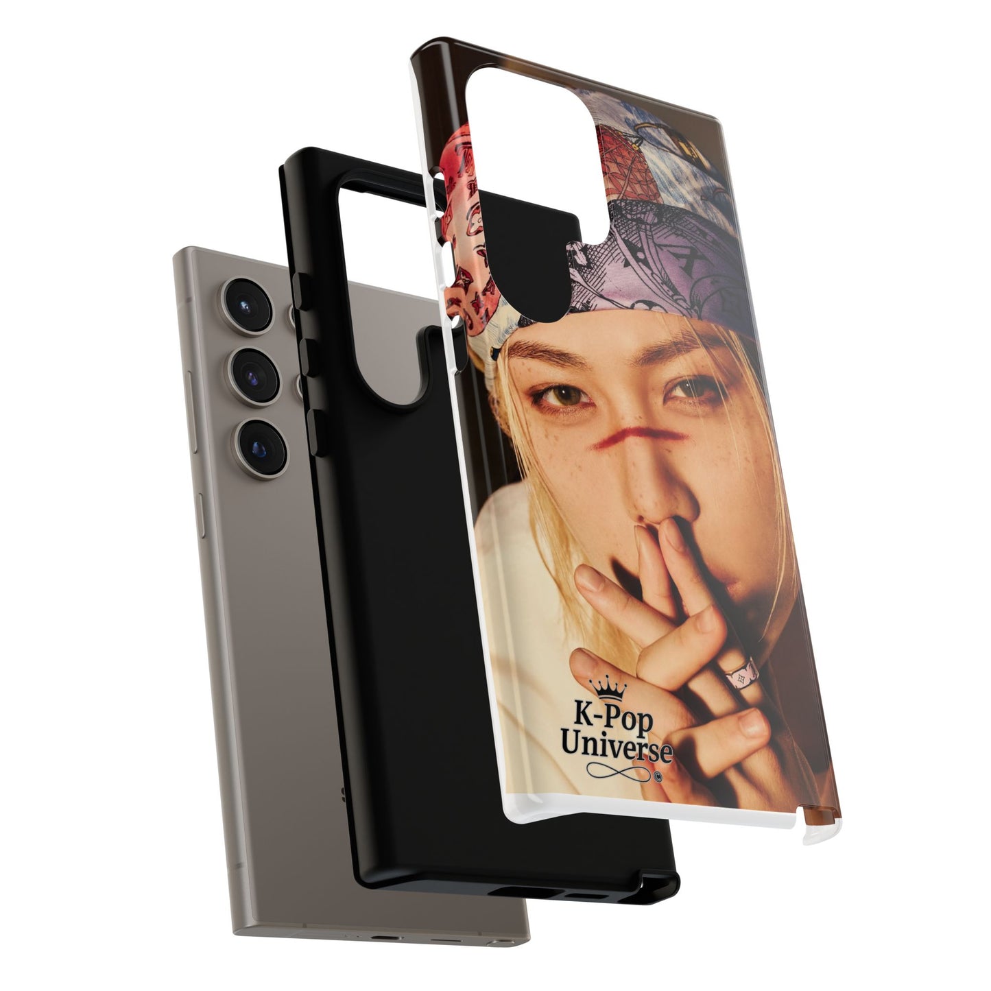 K-Pop Tough Phone Case, Stylish K-Pop Accessory, Trendy Gift for Fans, Birthday Present, Unique Phone Case Design