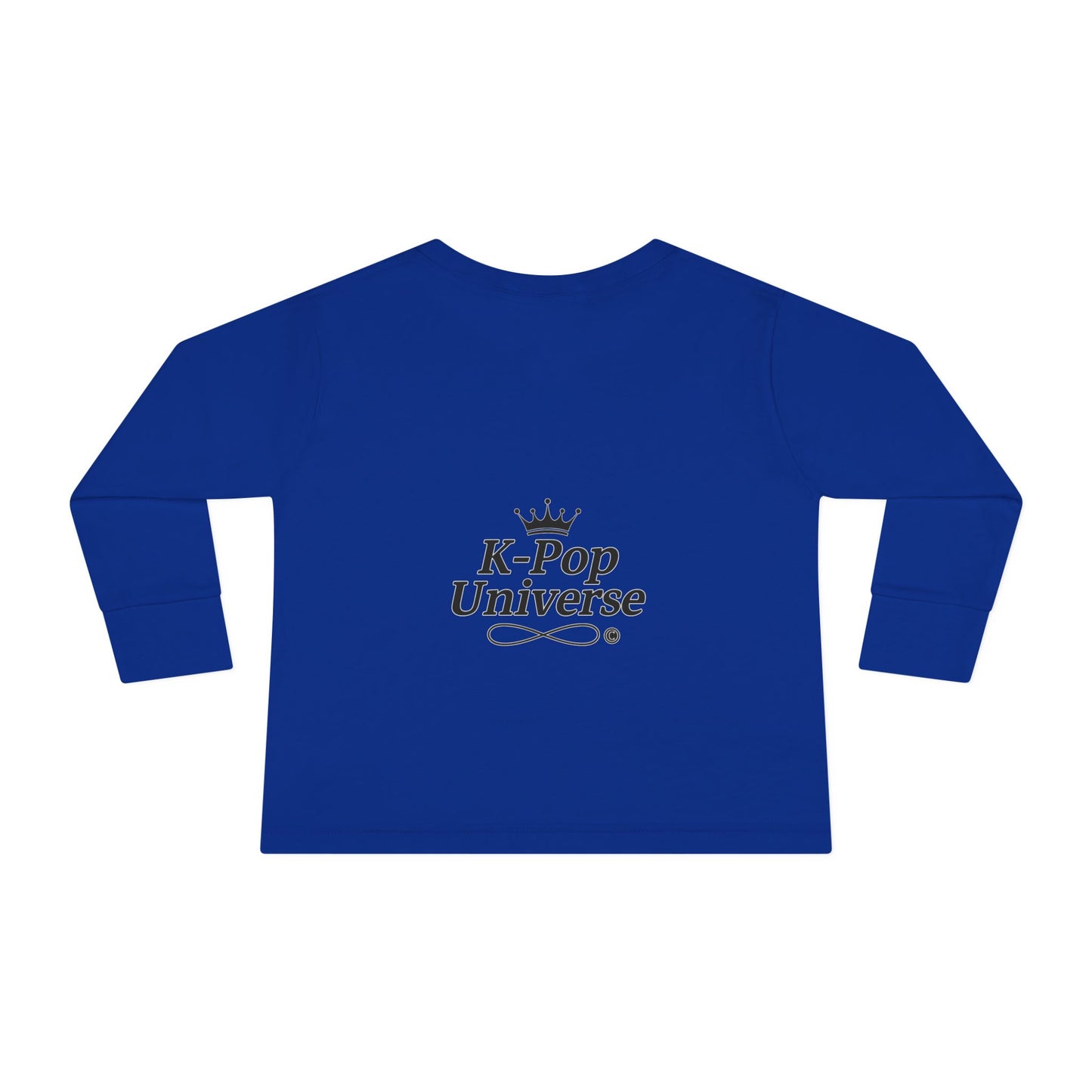 Toddler K-Pop Universe Tee, Cute Kids Shirt, Long Sleeve Top for BTS Fans, Perfect for Birthdays, Gift for Little Ones
