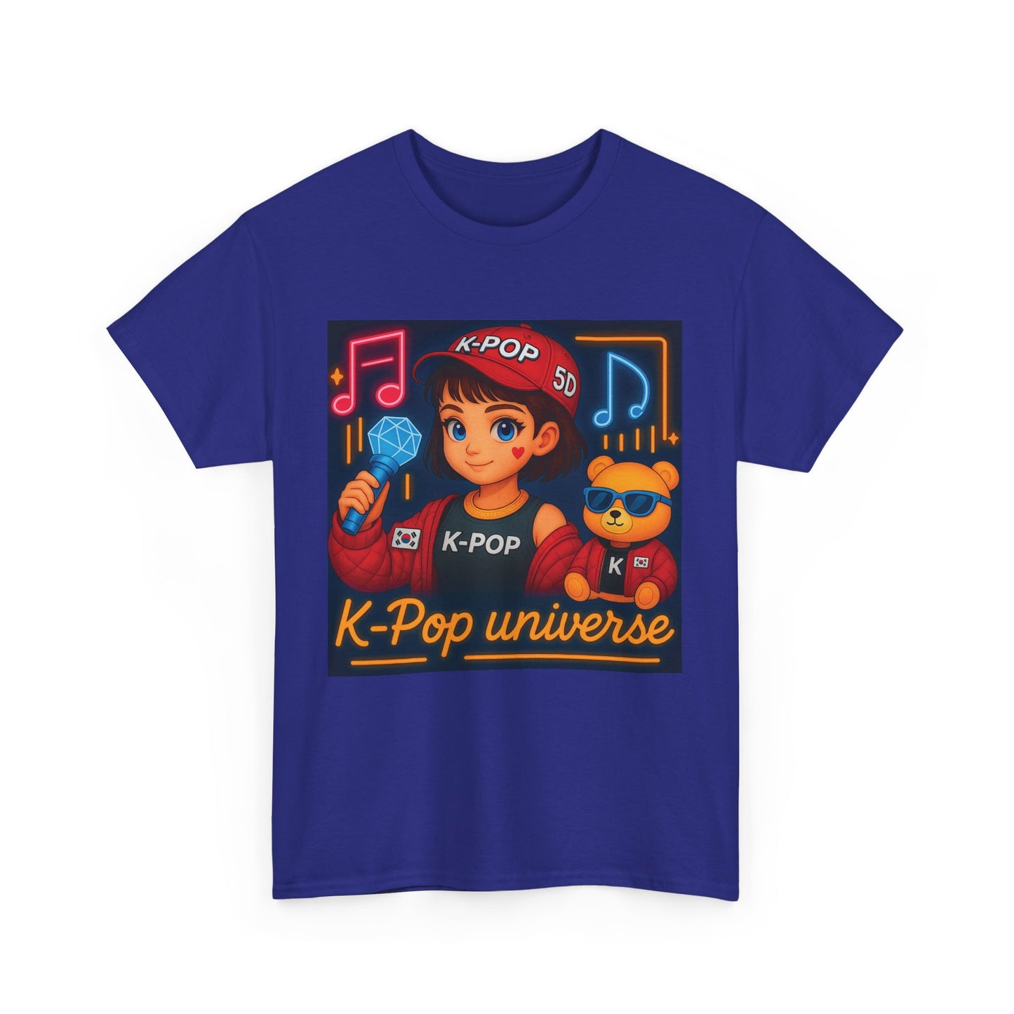 K-Pop Universe "Good Vibes Only" Graphic T-Shirt, Unisex Cotton Tee, Music Lover Gift, Concert Wear, Casual Style