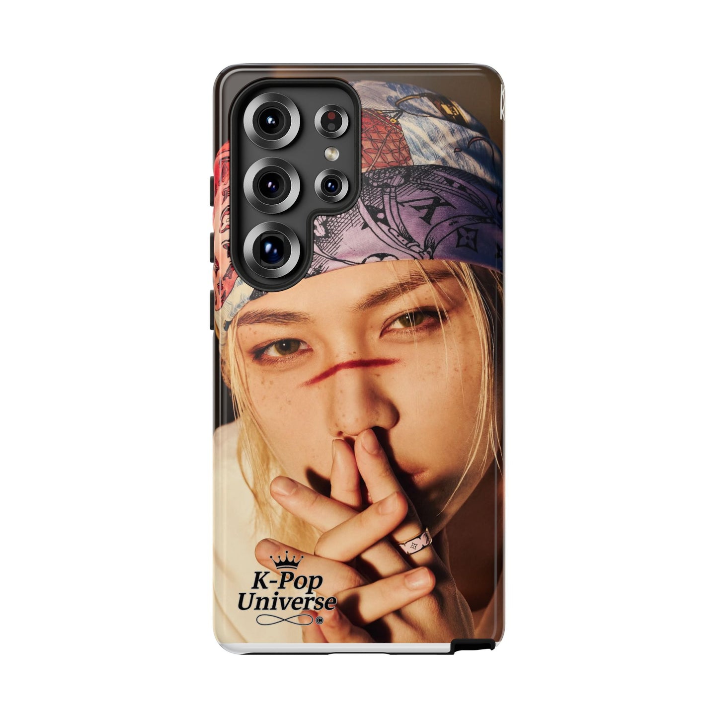 K-Pop Tough Phone Case, Stylish K-Pop Accessory, Trendy Gift for Fans, Birthday Present, Unique Phone Case Design