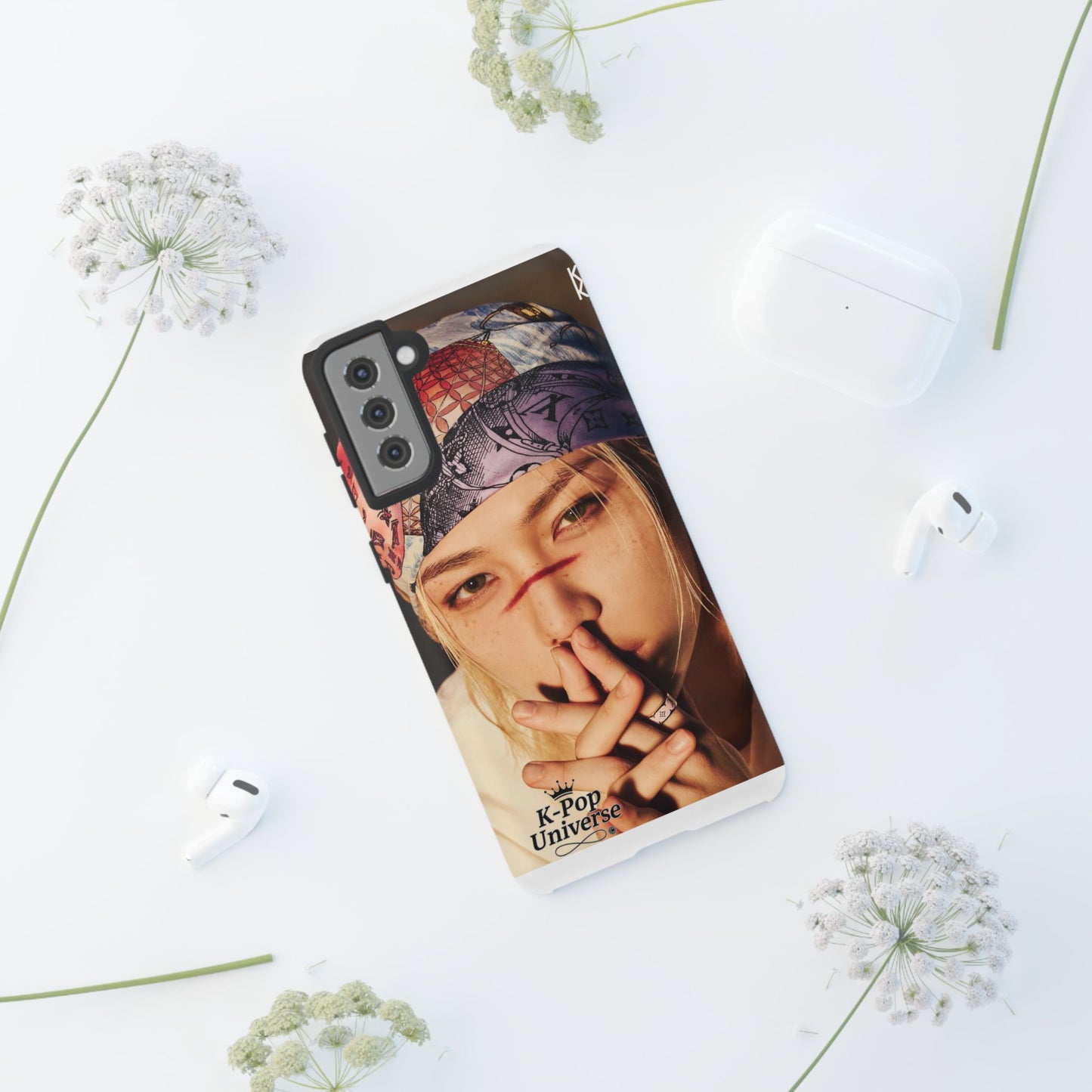 K-Pop Tough Phone Case, Stylish K-Pop Accessory, Trendy Gift for Fans, Birthday Present, Unique Phone Case Design