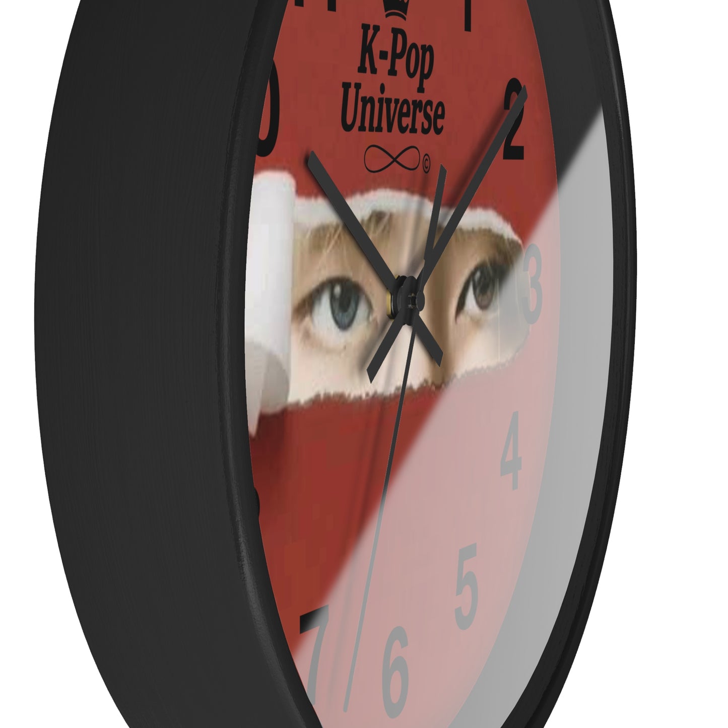 K-Pop Universe Wall Clock, K-Pop Decor, Unique Gift, Home Decoration, Music Lover Accessory, Trendy Wall Art, Kim TAEHYUNG/BTS