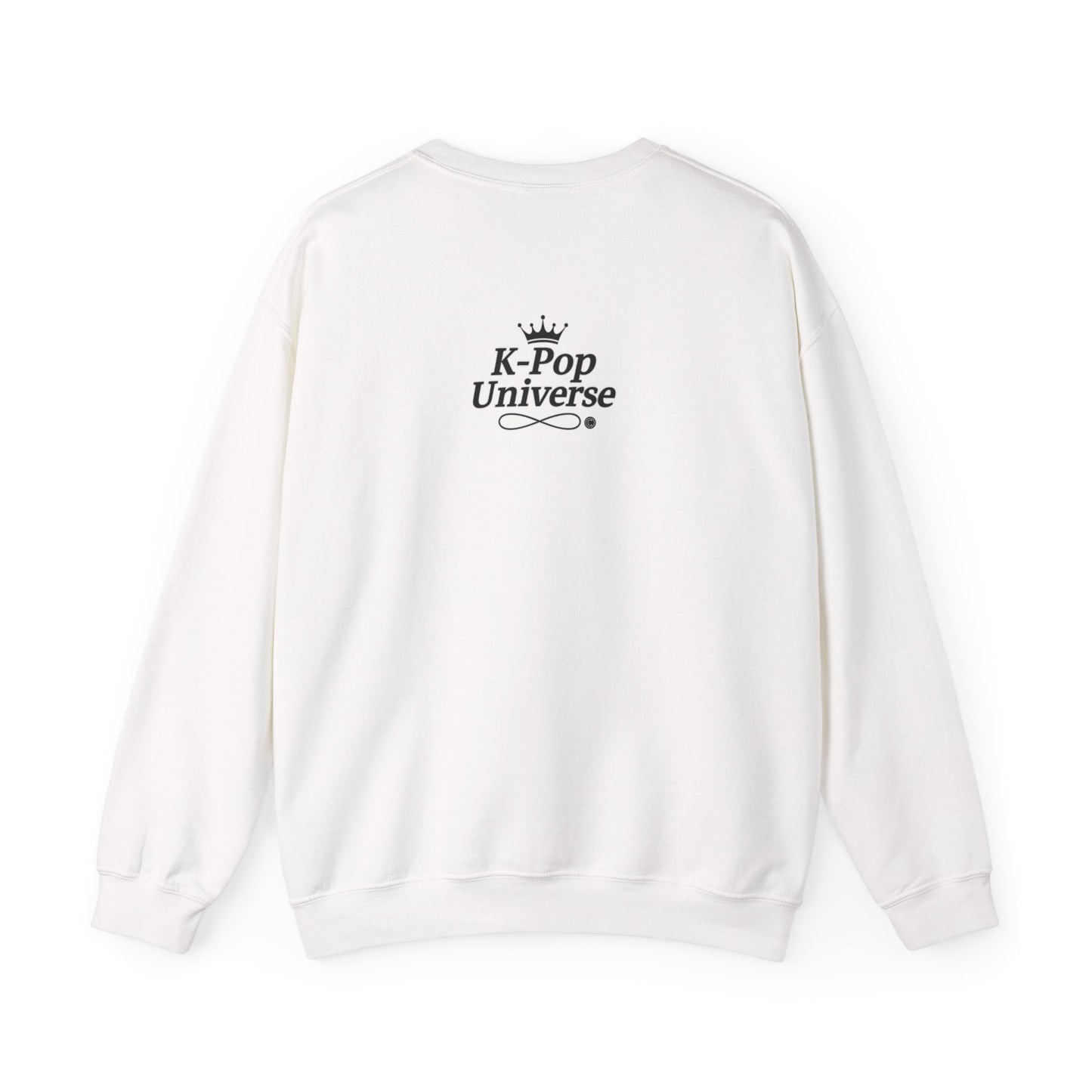K-Pop Universe Crewneck Sweatshirt | Unisex Heavy Blend™, Trendy Fashion Apparel, Cozy Streetwear, Gift for Fans, Retro Style