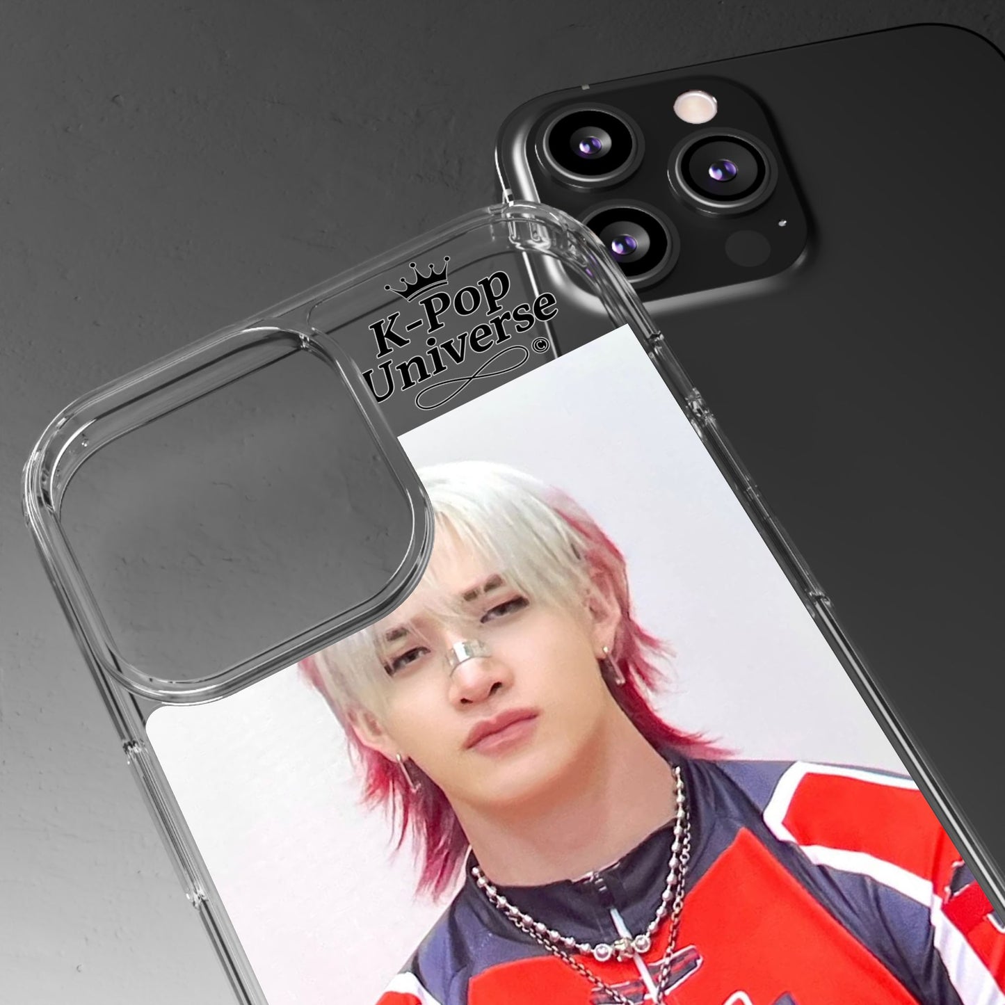 K-Pop Clear Phone Cases, Cute K-Pop Accessories, Unique Phone Covers, Aesthetic Phone Cases, Gifts for K-Pop Fans