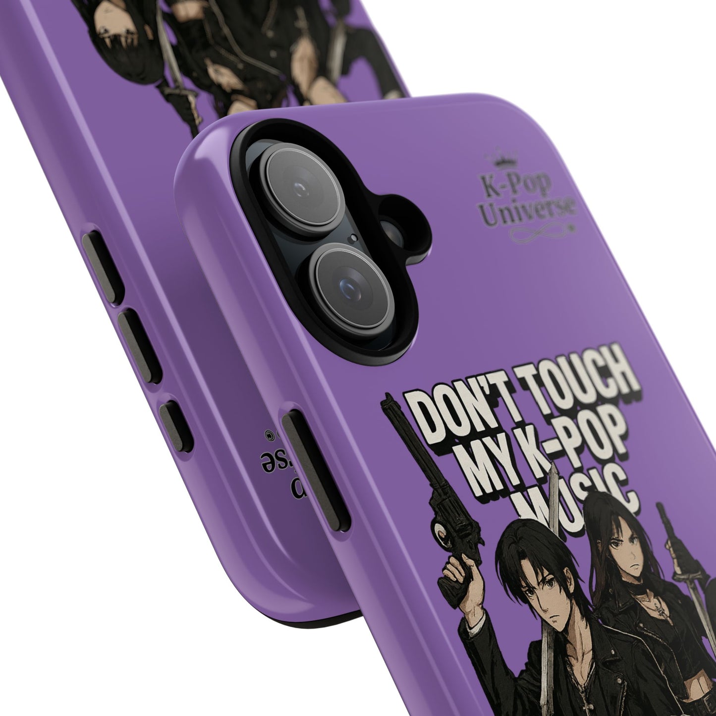 K-Pop Phone Case, Don't Touch My K-Pop Music Cover, Gift for Fans, Cute K-Pop Merchandise, Trending Phone Accessories