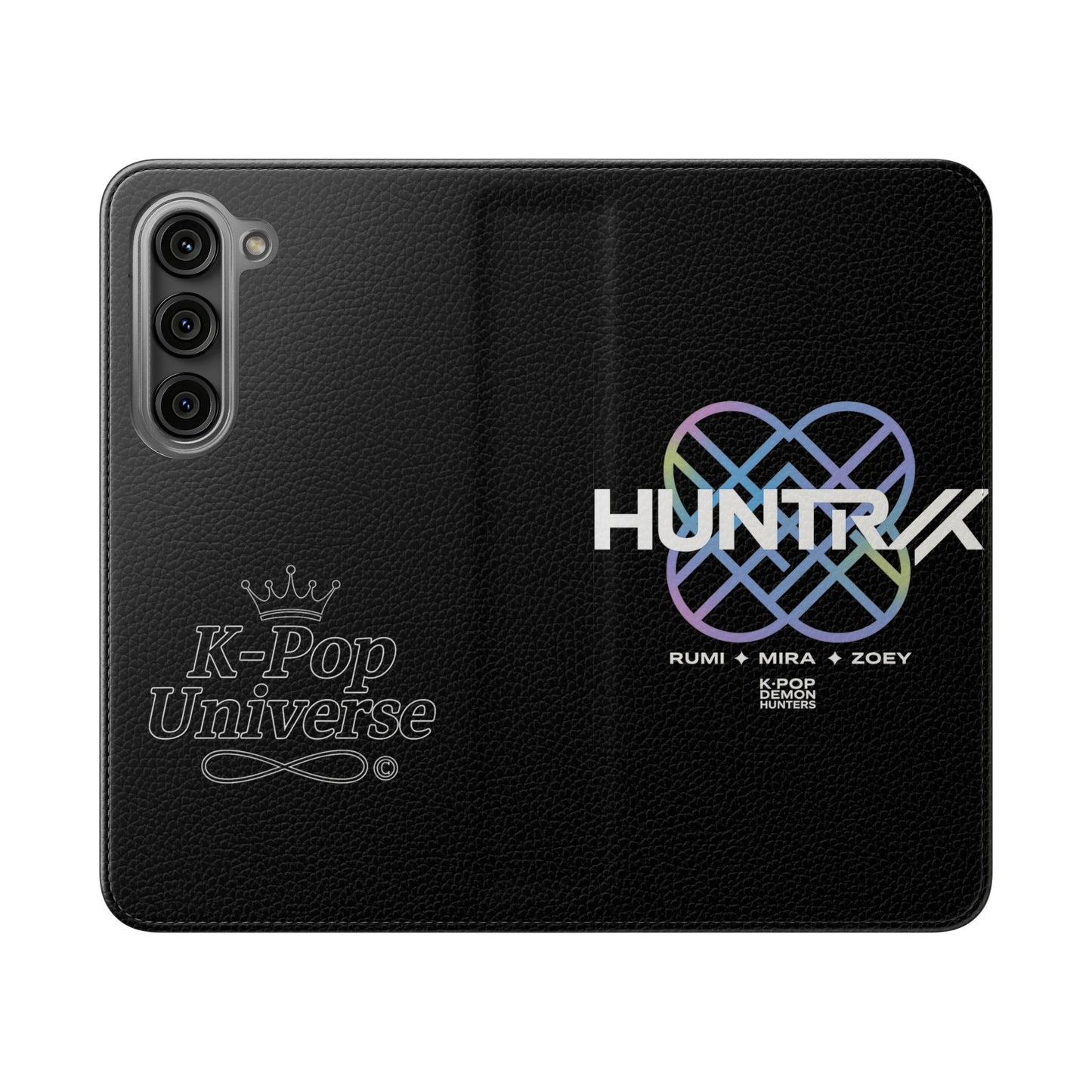 LIMITED EDITION❗K-Pop Universe Flip Cases - Stylish Phone Wallet, Perfect for Fans, Gift for Music Lovers, Trendy Accessory, Smartphones, Huntrax, K-POP demon hunters, k-pop universe