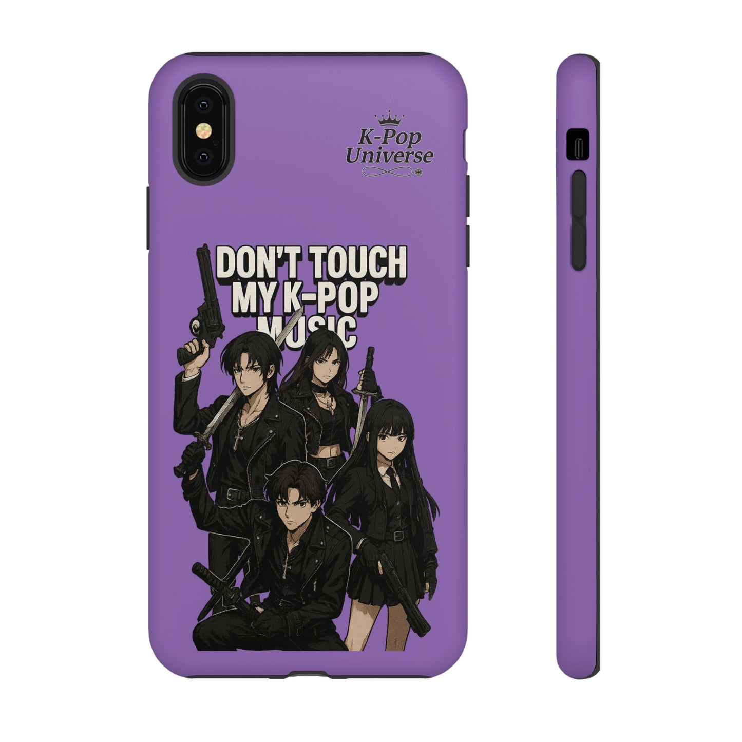 K-Pop Phone Case, Don't Touch My K-Pop Music Cover, Gift for Fans, Cute K-Pop Merchandise, Trending Phone Accessories