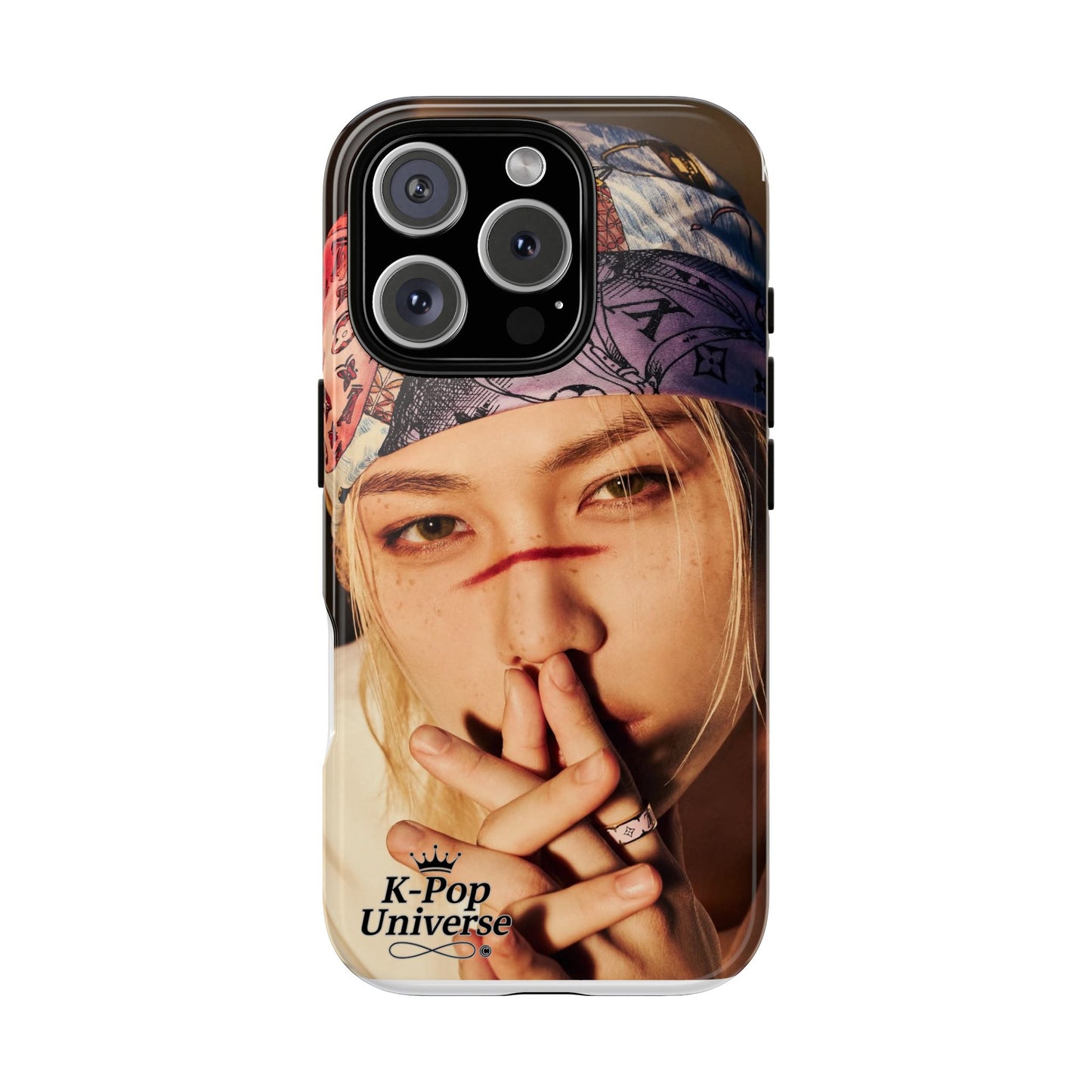 K-Pop Tough Phone Case, Stylish K-Pop Accessory, Trendy Gift for Fans, Birthday Present, Unique Phone Case Design