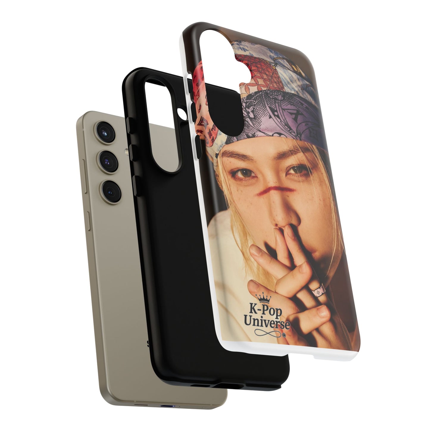 K-Pop Tough Phone Case, Stylish K-Pop Accessory, Trendy Gift for Fans, Birthday Present, Unique Phone Case Design