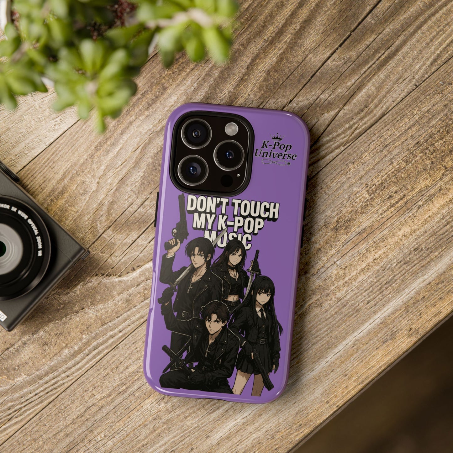 K-Pop Phone Case, Don't Touch My K-Pop Music Cover, Gift for Fans, Cute K-Pop Merchandise, Trending Phone Accessories