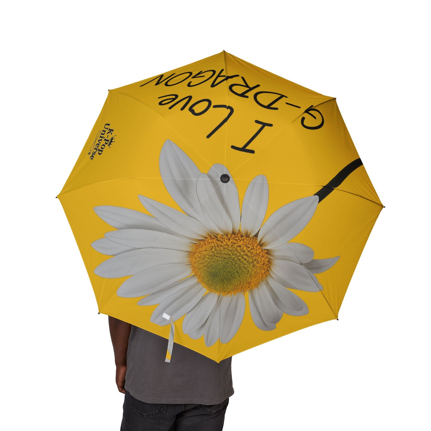 Sunny Floral Umbrella | G-Dragon Fan Gear, Stylish Rain Protection, Weather Accessory, Gifts for K-Pop Lovers, Festival Essentials,GD, G-DRAGON