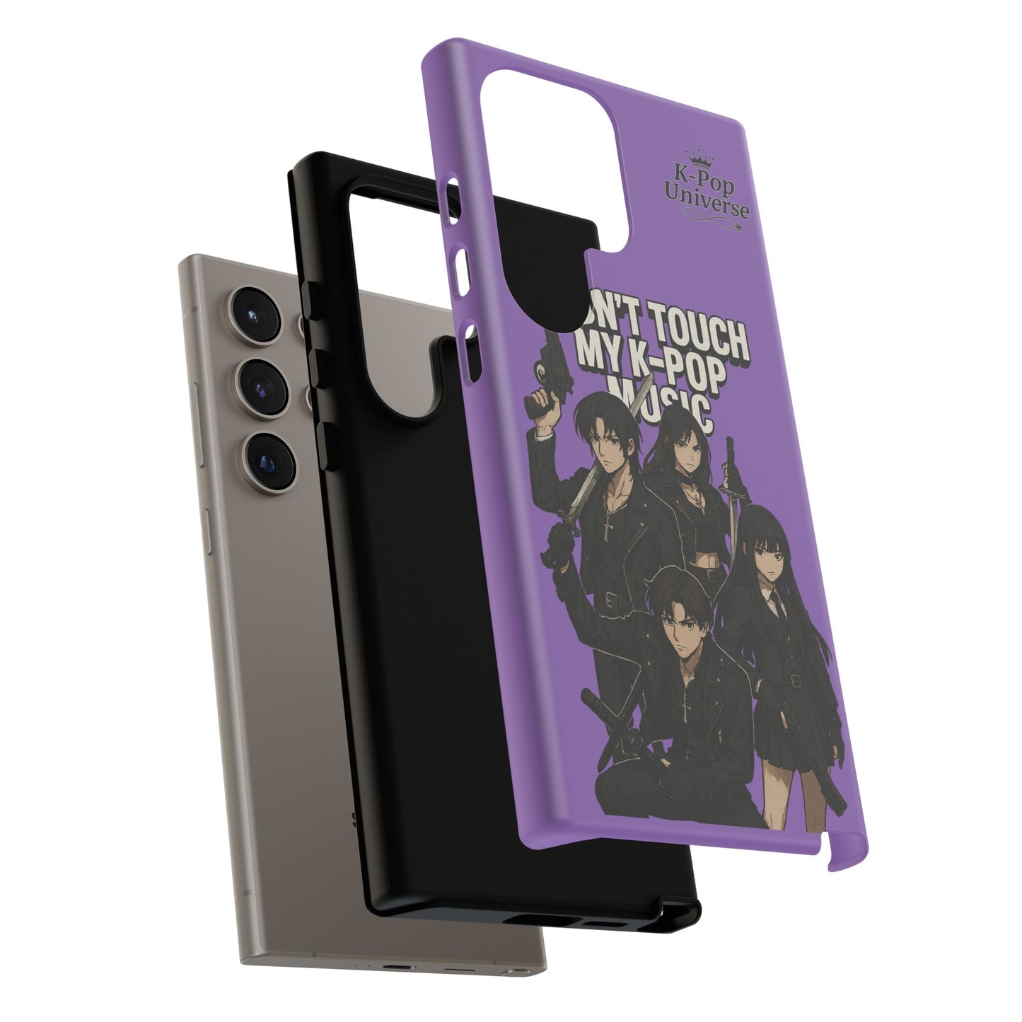 K-Pop Phone Case, Don't Touch My K-Pop Music Cover, Gift for Fans, Cute K-Pop Merchandise, Trending Phone Accessories
