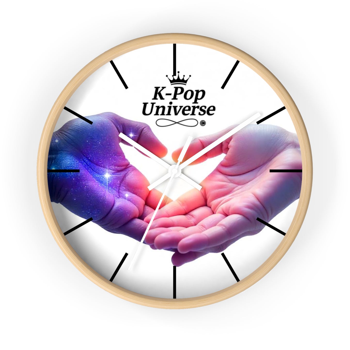 K-Pop Universe Wall Clock | Perfect Gift for Music Lovers, Home Décor, Fan Merchandise, Birthday Present, Room Decoration