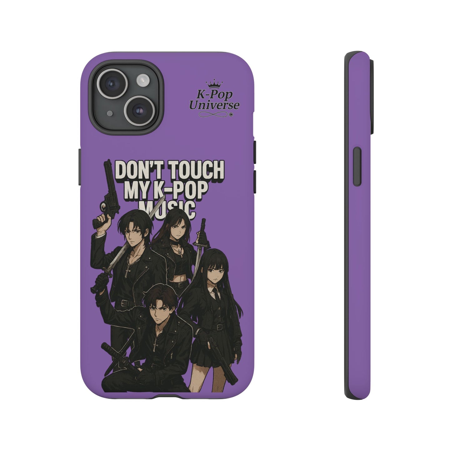 K-Pop Phone Case, Don't Touch My K-Pop Music Cover, Gift for Fans, Cute K-Pop Merchandise, Trending Phone Accessories