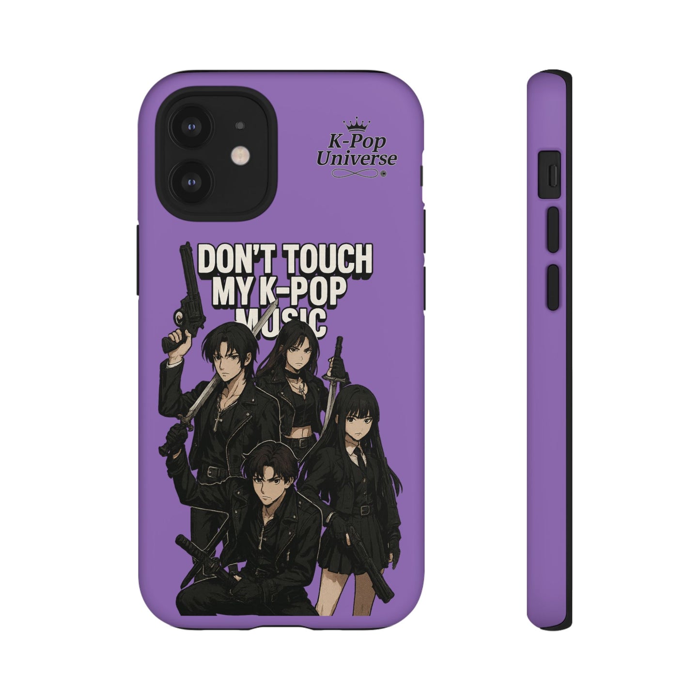 K-Pop Phone Case, Don't Touch My K-Pop Music Cover, Gift for Fans, Cute K-Pop Merchandise, Trending Phone Accessories