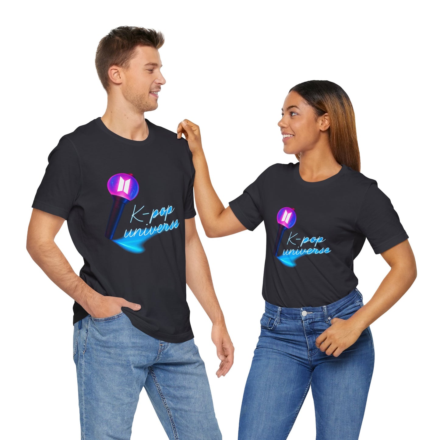 K-Pop Concert Inspired Unisex Tee, Music Lover Gift, Party Tee, You Never Walk Alone Shirt, Fan Merchandise, Festival Outift
