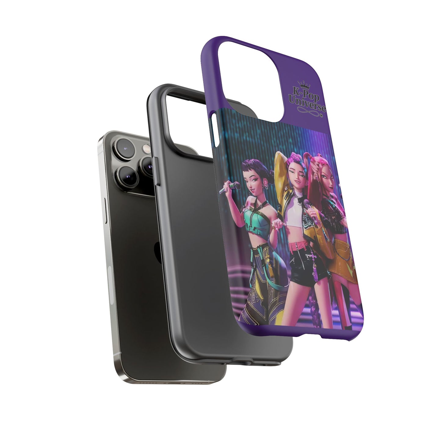K-Pop Universe Phone Case, Stylish Tough Phone Cover, Colorful K-Pop Inspired Accessory, Trendy Gift for Fans, Durable Protection for Phones
